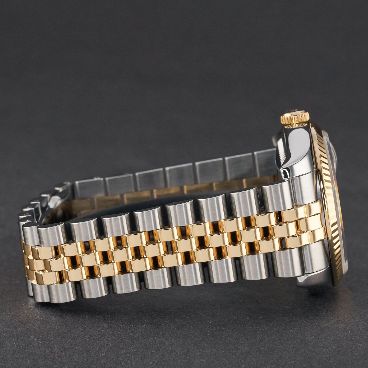 Rolex Datejust 36 116233 (2009) - Champagne dial 36 mm Gold/Steel case (6/8)