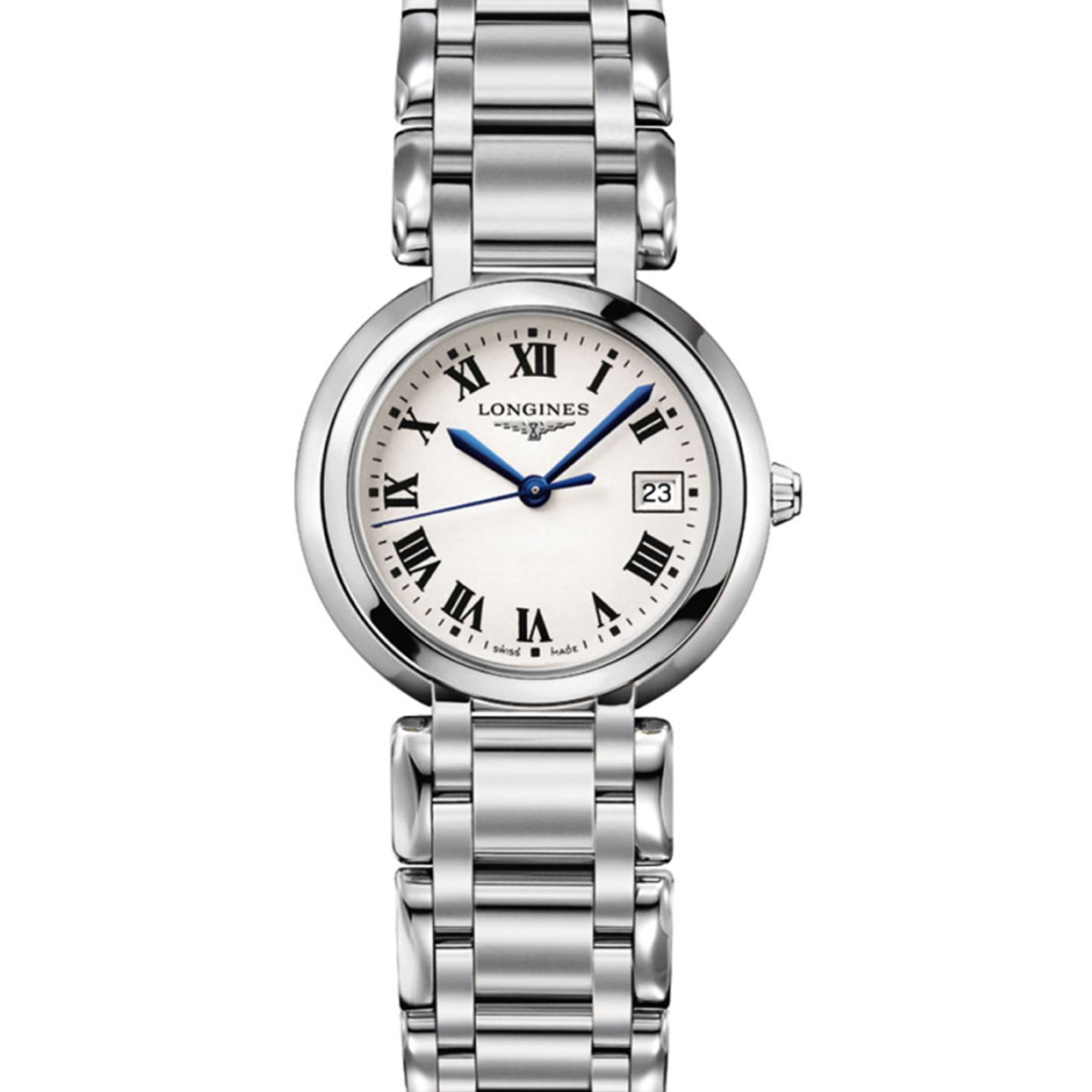 Longines PrimaLuna L8.112.4.71.6 (2024) - Zilver wijzerplaat 30mm Staal (1/1)