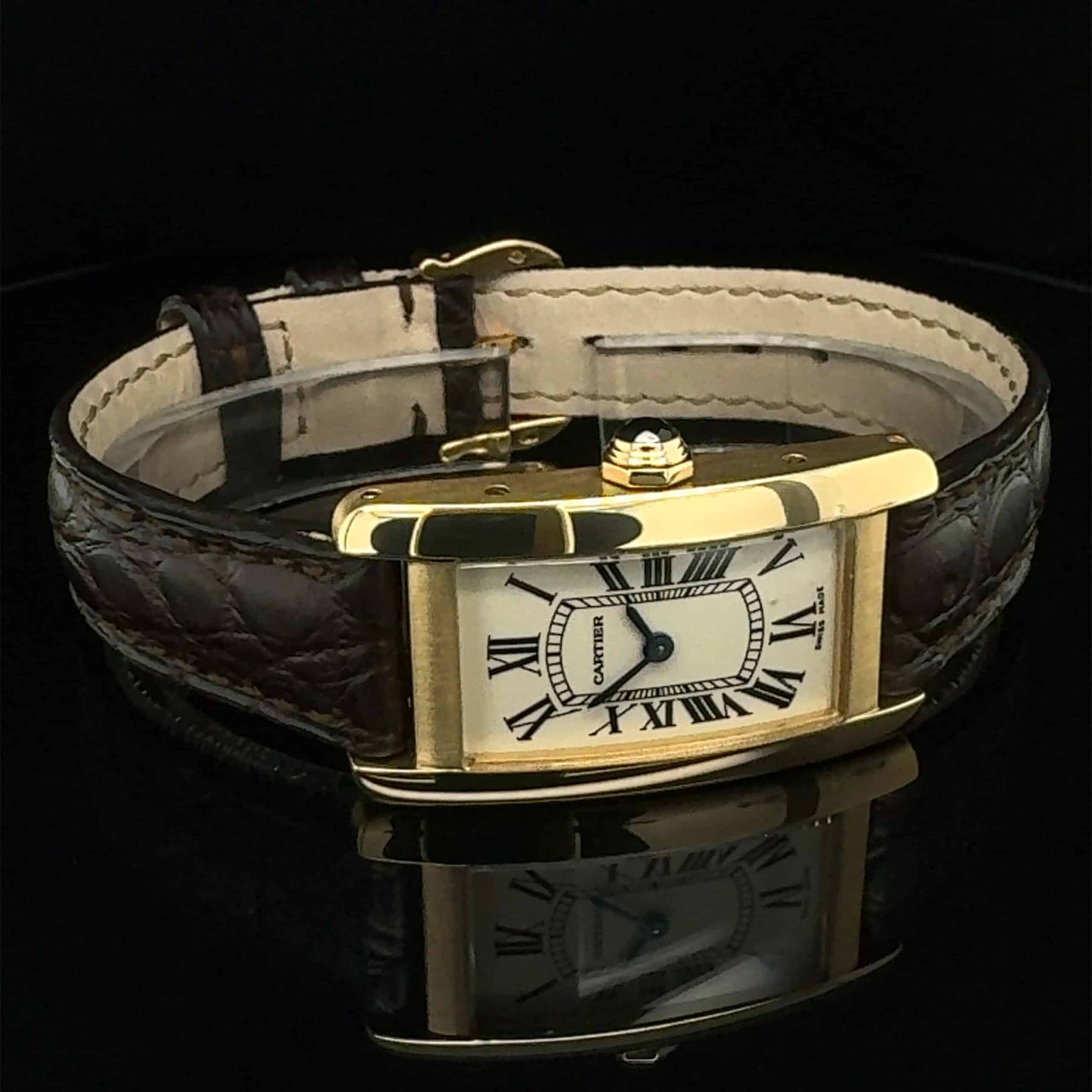 Cartier Tank Américaine 1710 (Onbekend (willekeurig serienummer)) - 19mm (8/8)