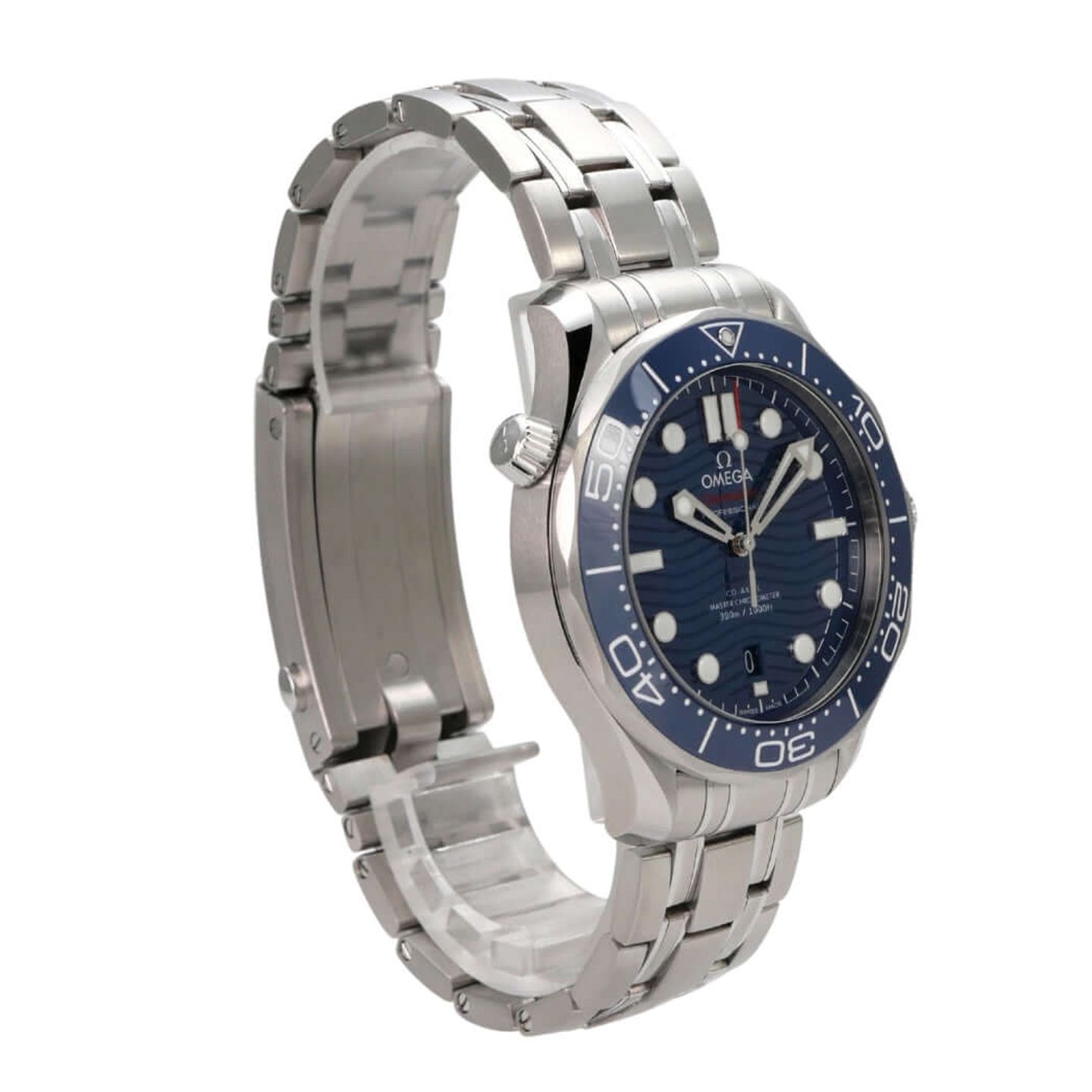 Omega Seamaster Diver 300 M 210.32.42.20.03.001 (2024) - Blauw wijzerplaat 42mm Staal (4/8)