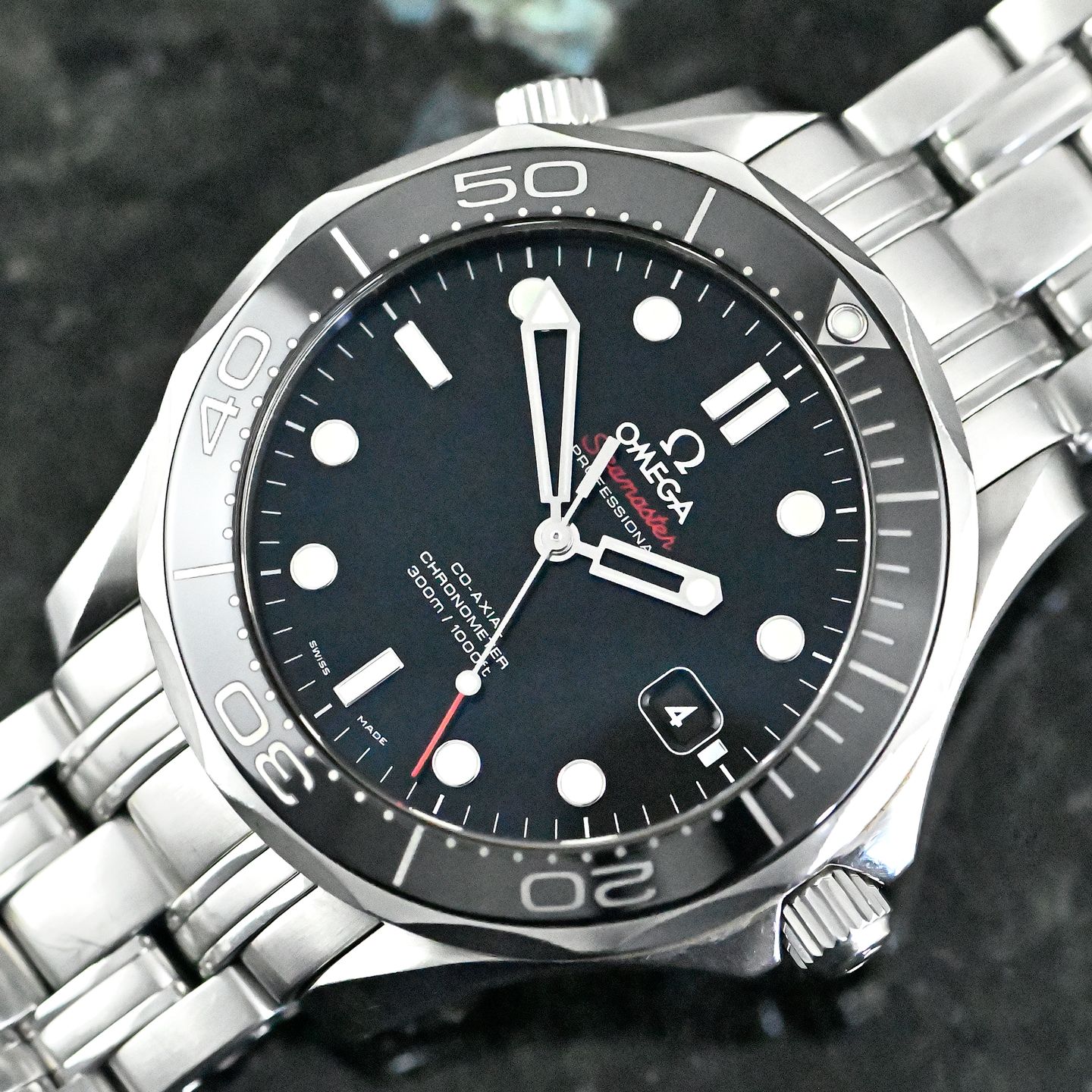 Omega Seamaster Diver 300 M 212.30.41.20.01.003 (2014) - Zwart wijzerplaat 41mm Staal (1/8)