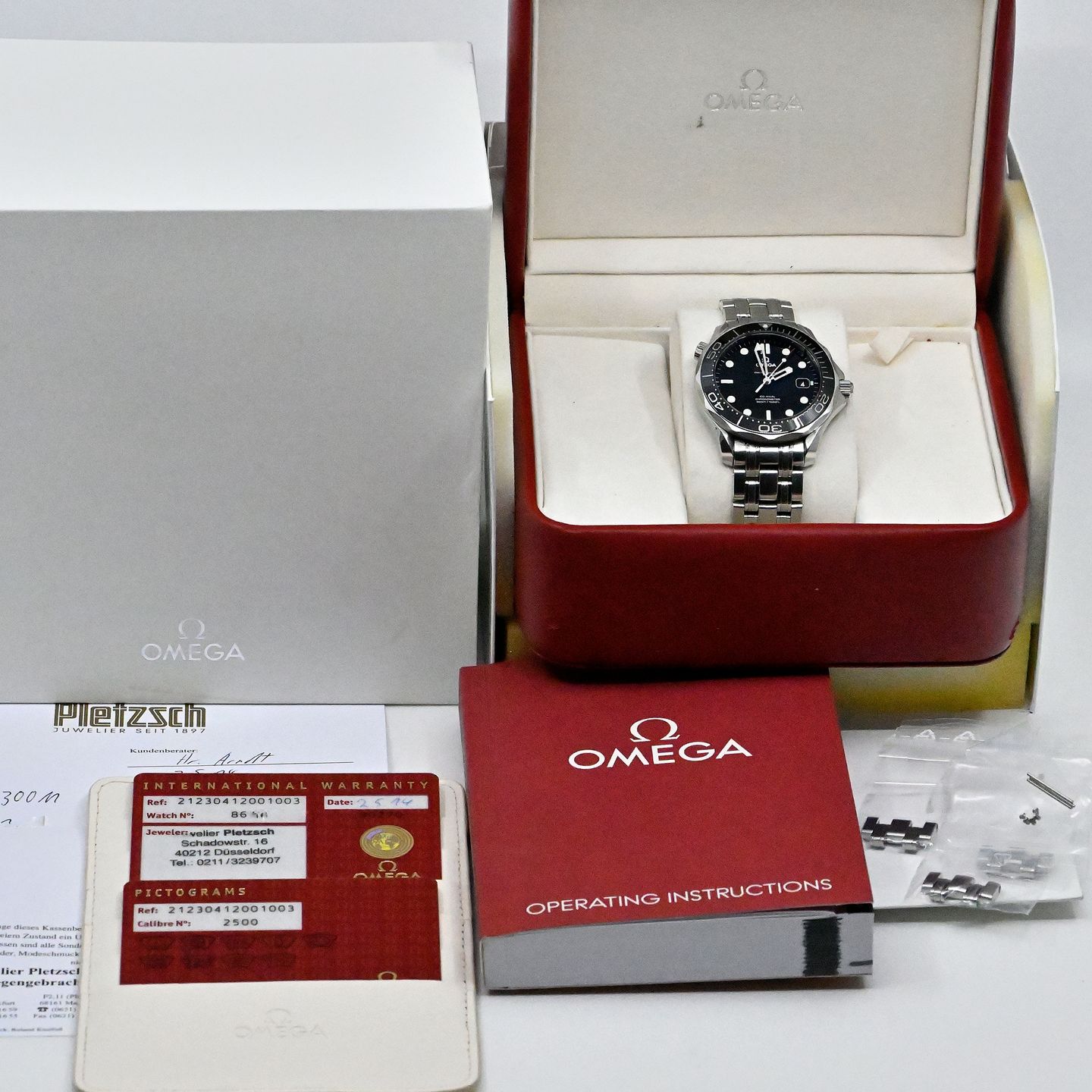 Omega Seamaster Diver 300 M 212.30.41.20.01.003 (2014) - Zwart wijzerplaat 41mm Staal (3/8)