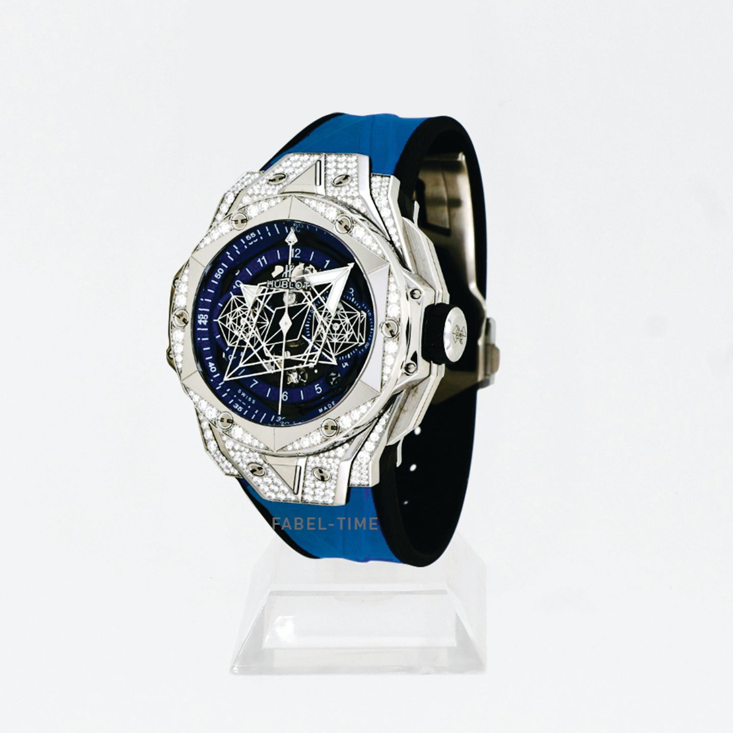 Hublot Big Bang Sang Bleu 418.NX.5107.RX.1604.MXM20 (2024) - Blue dial 45 mm Titanium case (1/1)