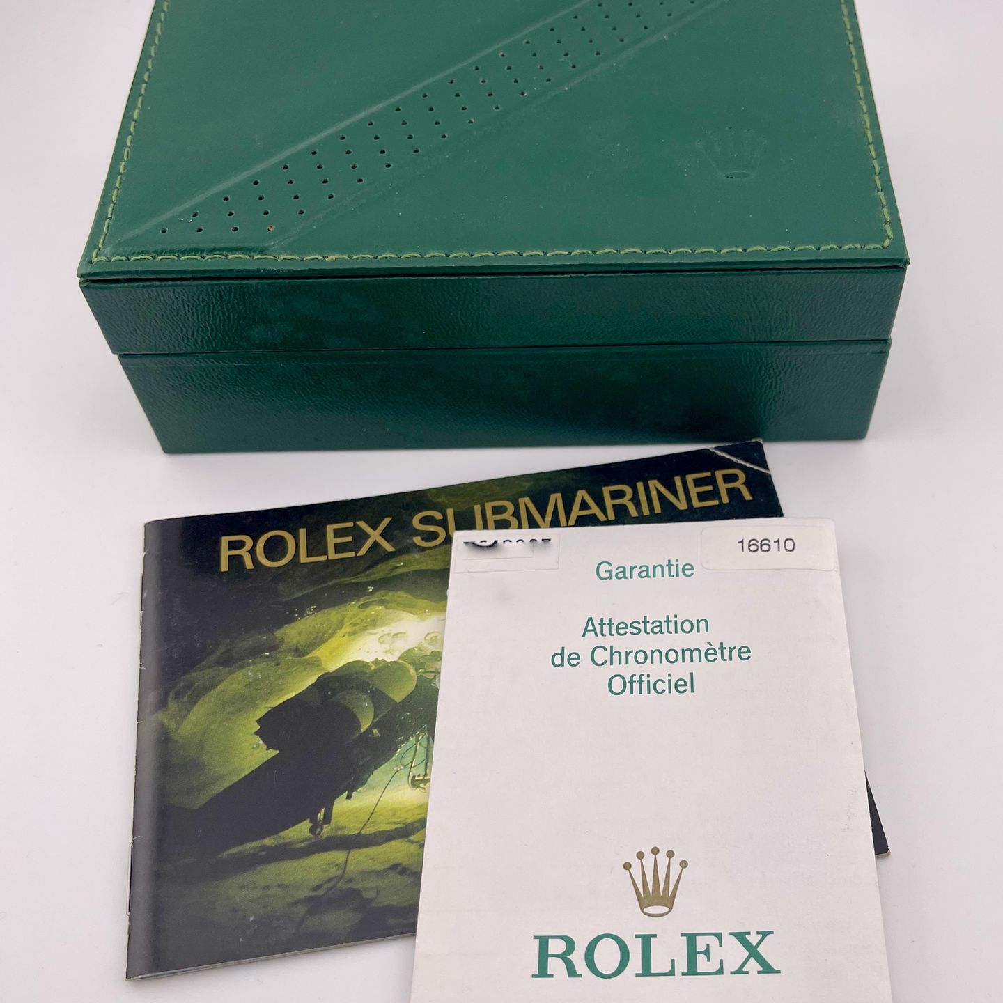 Rolex Submariner Date 16610LV (2005) - Black dial 40 mm Steel case (5/5)