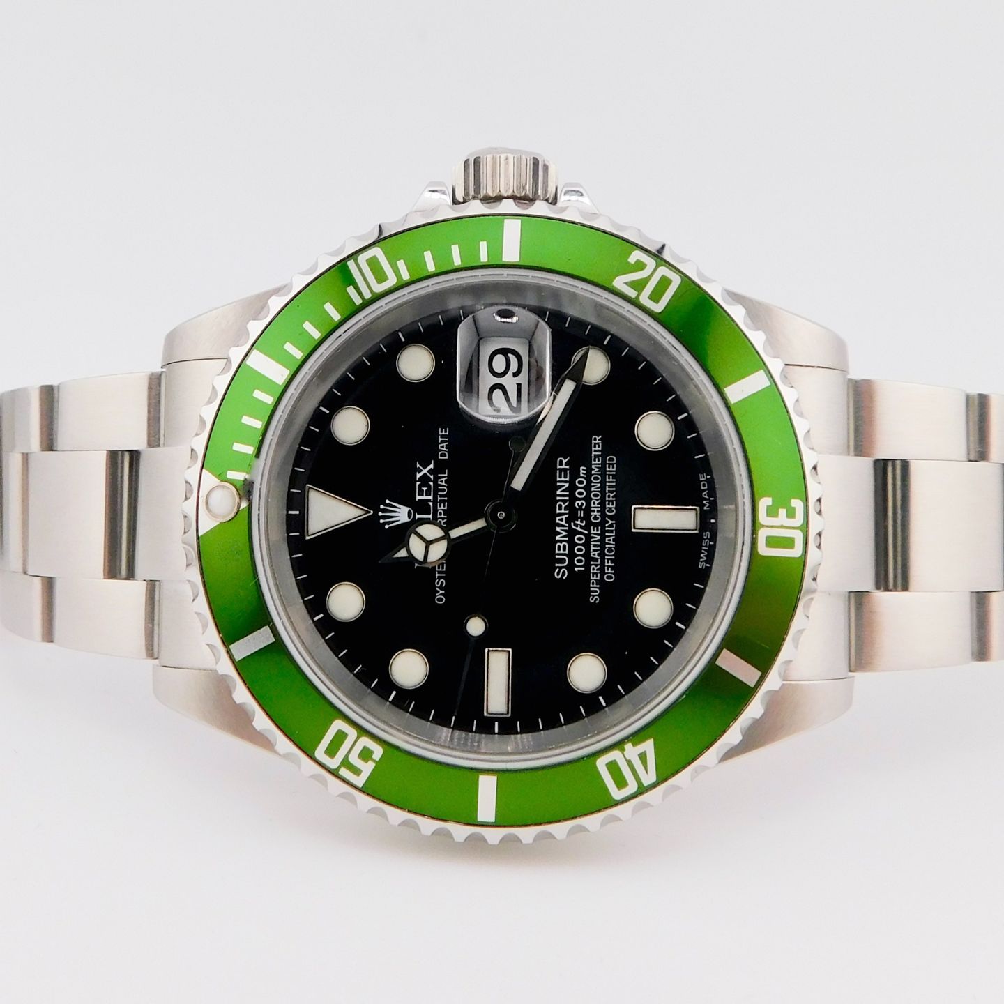 Rolex Submariner Date 16610LV (2005) - Black dial 40 mm Steel case (3/5)