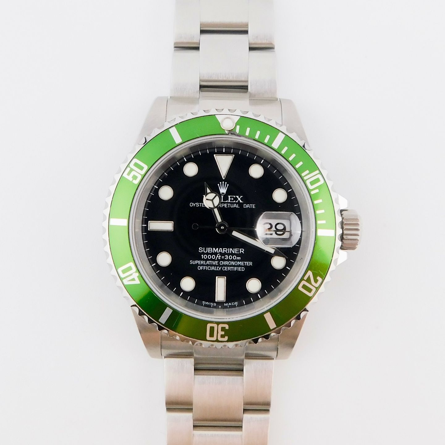 Rolex Submariner Date 16610LV (2005) - Black dial 40 mm Steel case (2/5)