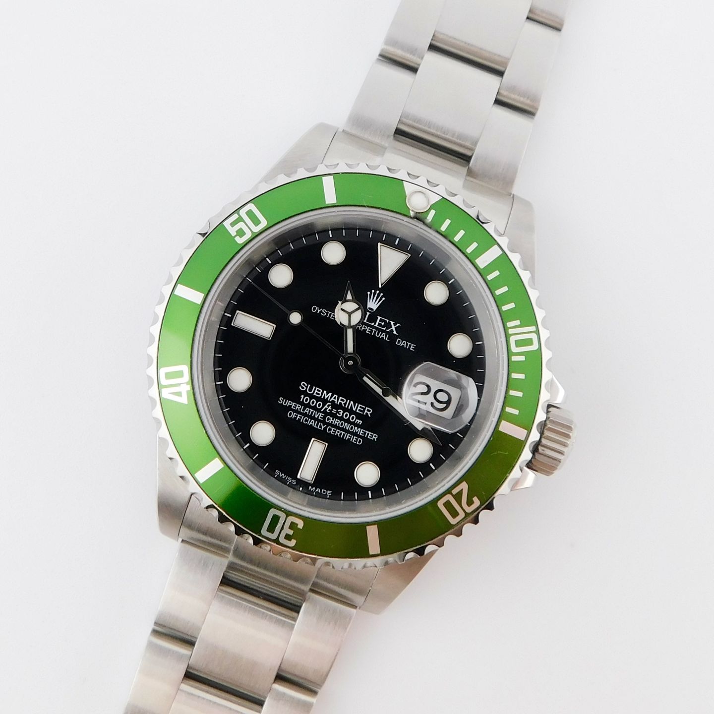 Rolex Submariner Date 16610LV (2005) - Black dial 40 mm Steel case (1/5)