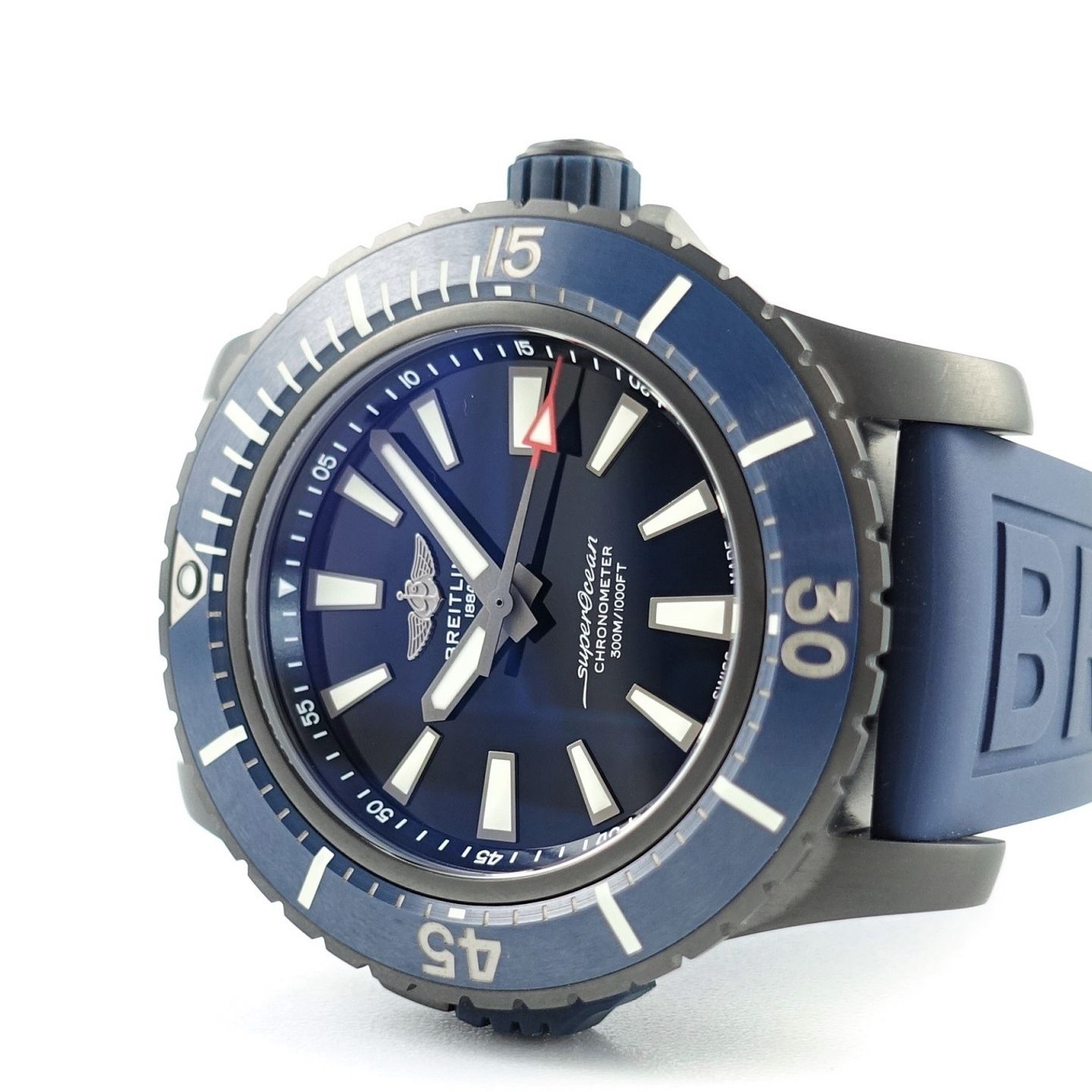 Breitling Superocean V17369161C1S1 (2024) - Blue dial 48 mm Titanium case (5/8)