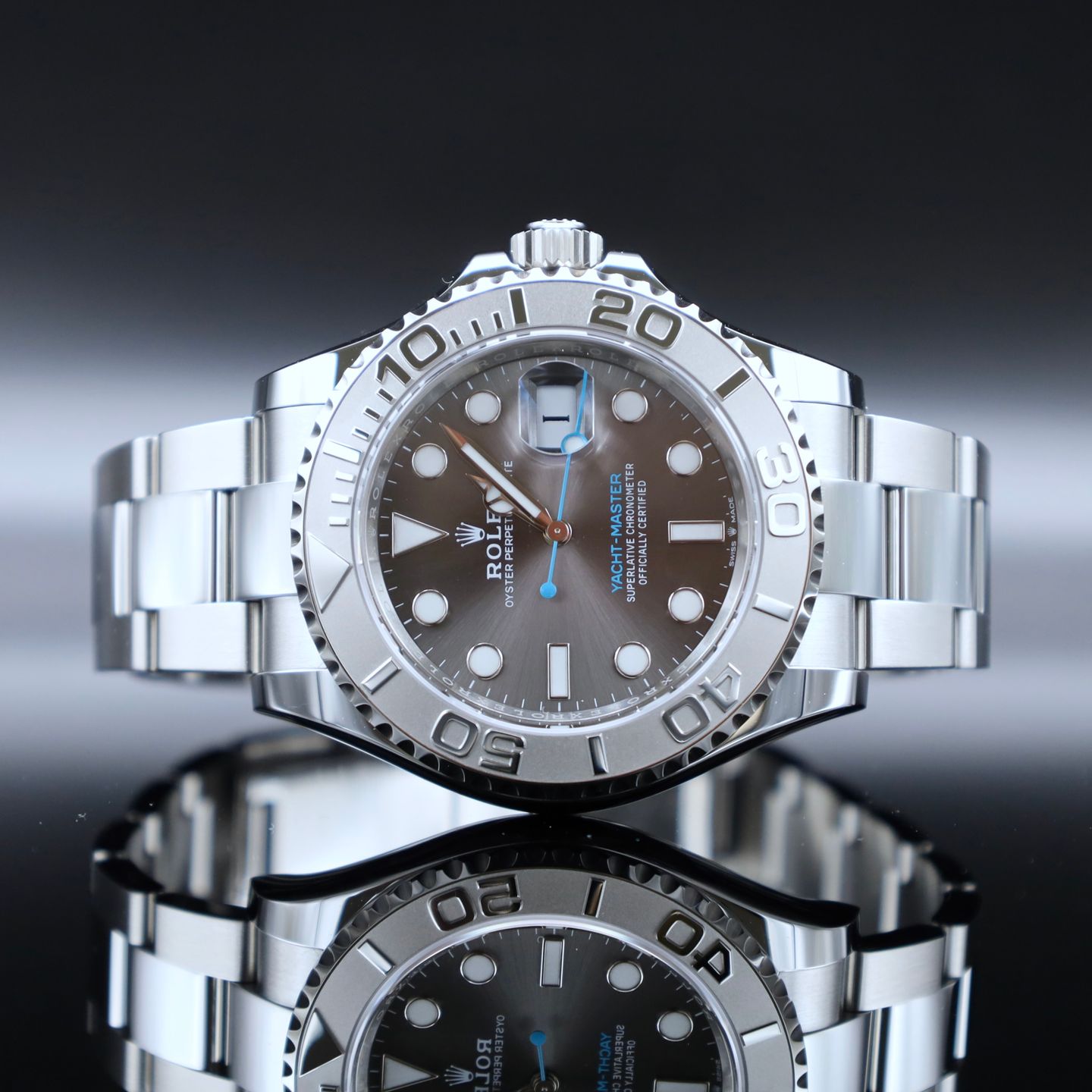 Rolex Yacht-Master 40 126622 (2023) - Grijs wijzerplaat 40mm Staal (1/6)