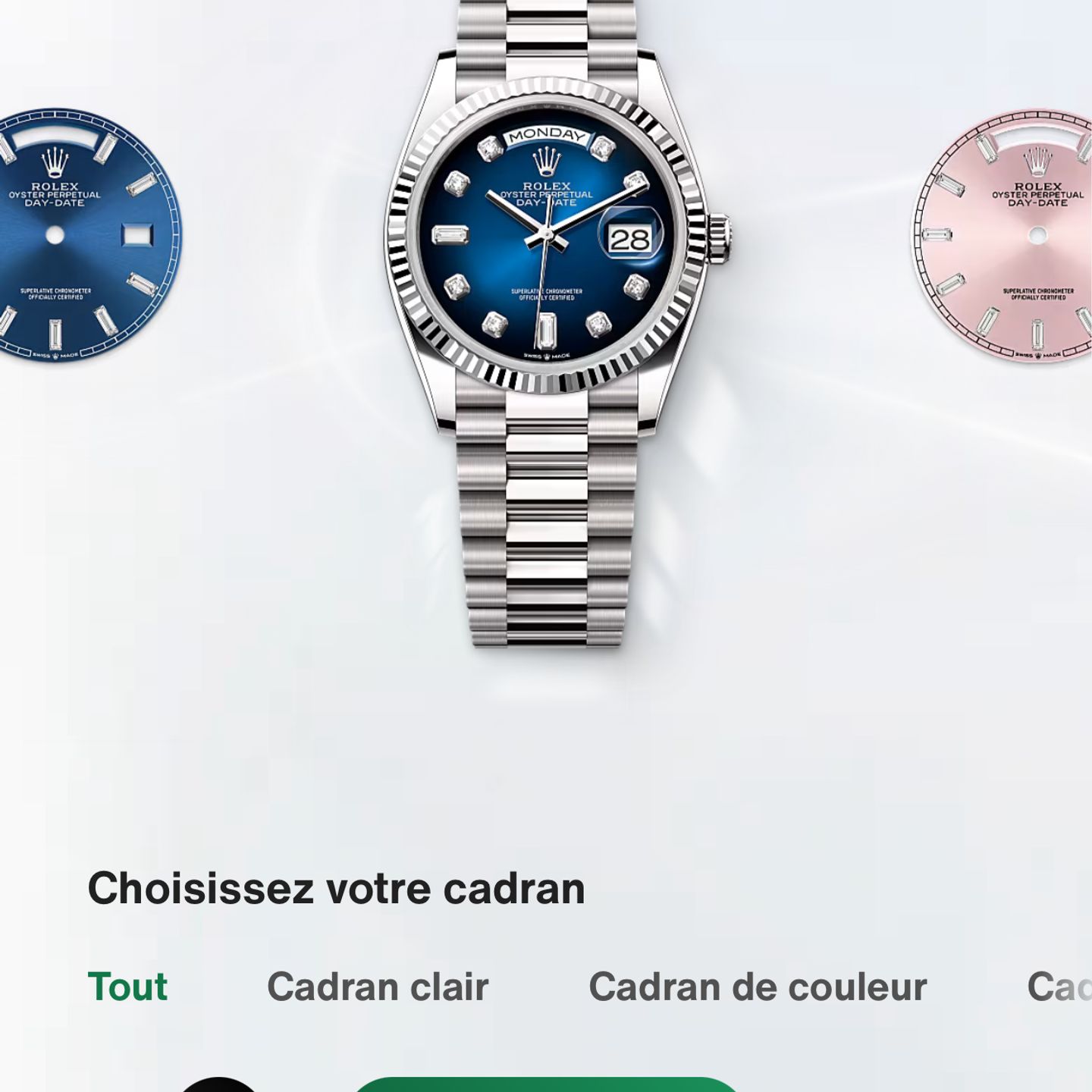 Rolex Day-Date 36 128239 (2025) - Blue dial 36 mm White Gold case (6/6)