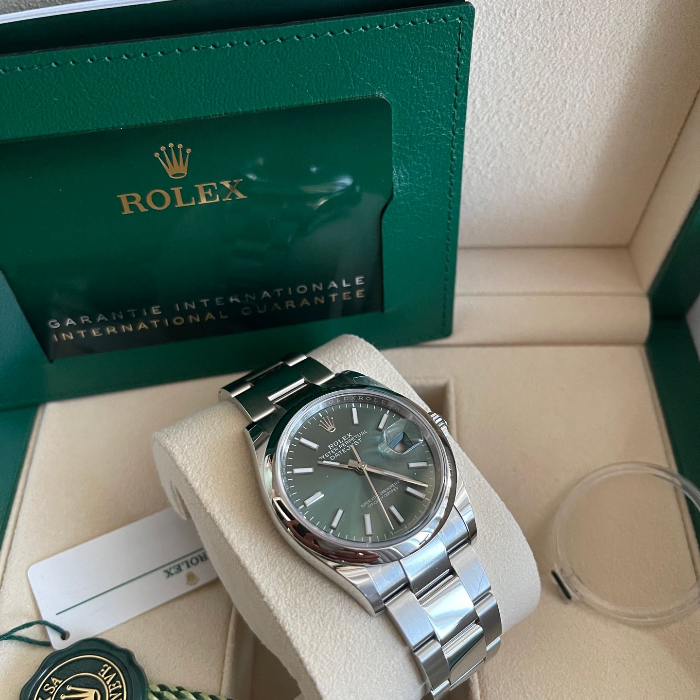 Rolex Datejust 36 126200 (2022) - Grey dial 36 mm Steel case (2/7)
