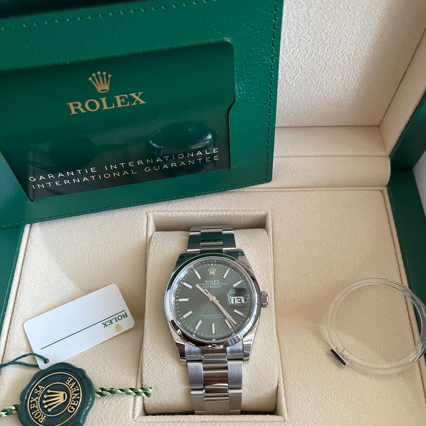 Rolex Datejust 36 126200 (2022) - Grey dial 36 mm Steel case (1/7)