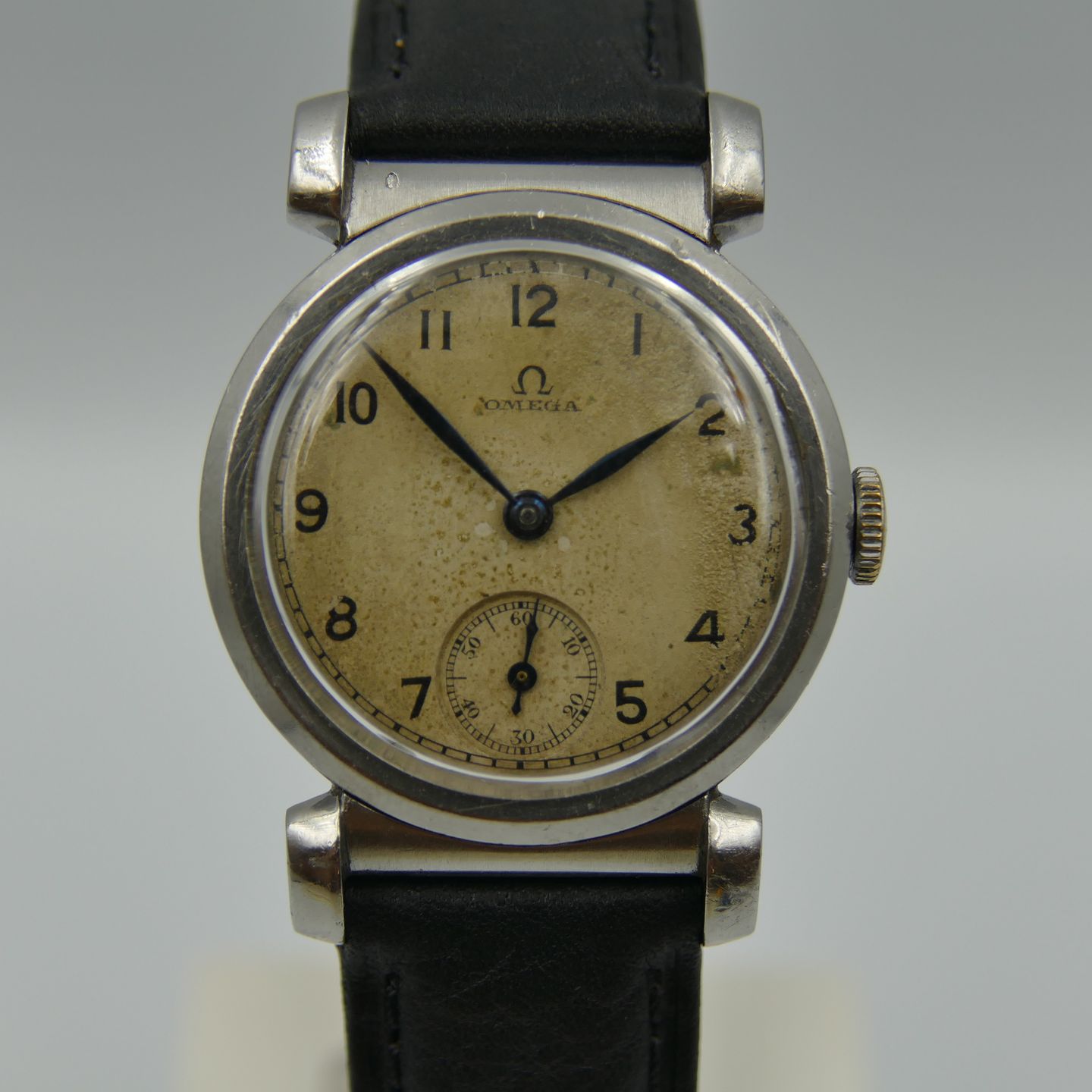 Omega Vintage 30's vintage watch Art Deco ref. CK 615 Scarab style cal. 26.5 SOB (1930) - Onbekend wijzerplaat 30mm Staal (2/8)