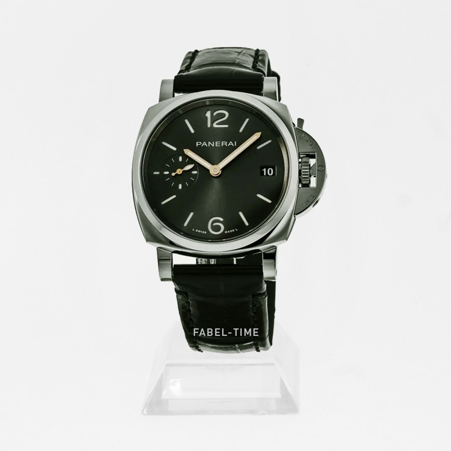 Panerai Luminor Due PAM01247 (2024) - Grijs wijzerplaat 38mm Staal (1/1)