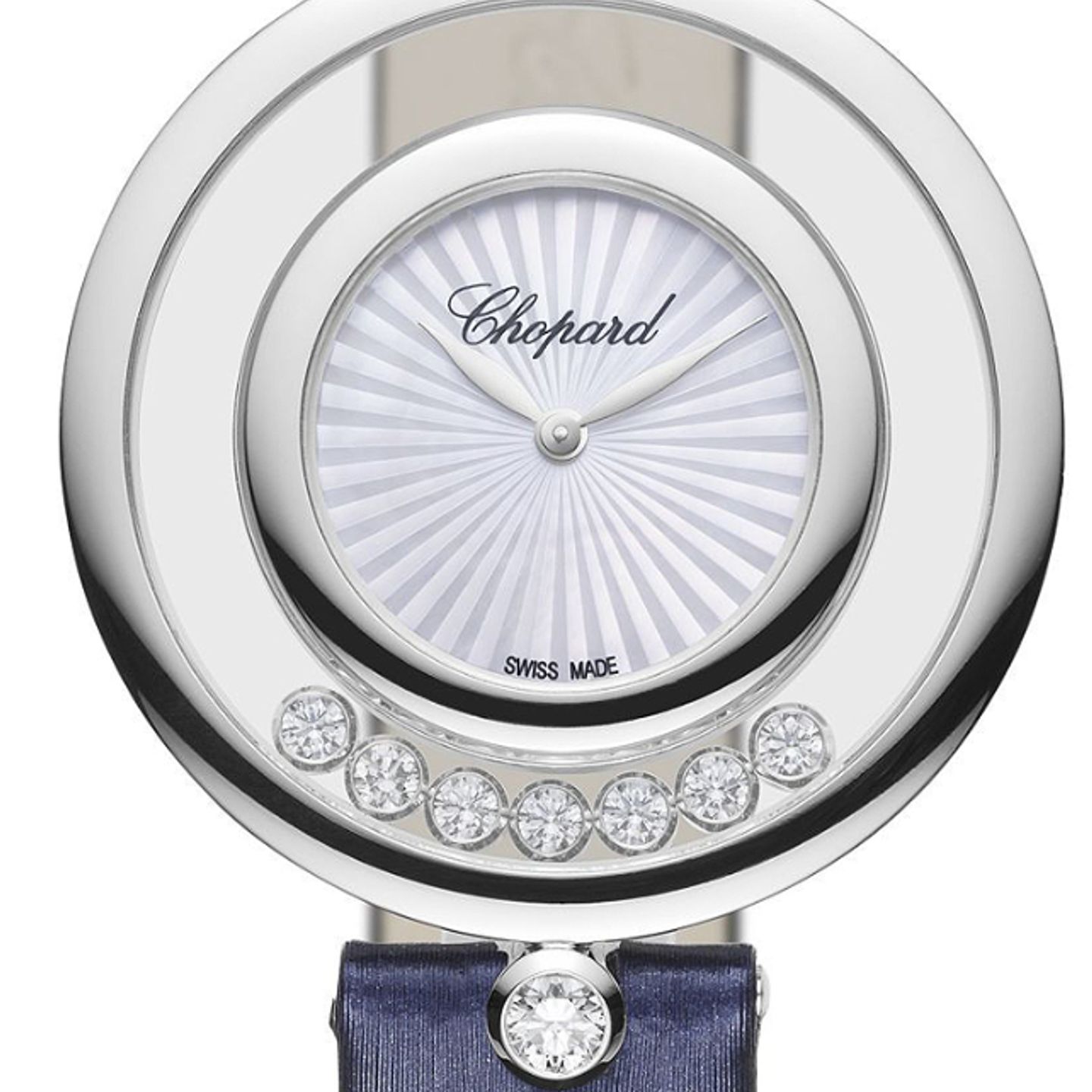 Chopard Happy Diamonds 209426-1001 (2022) - Parelmoer wijzerplaat 32mm Witgoud (1/1)