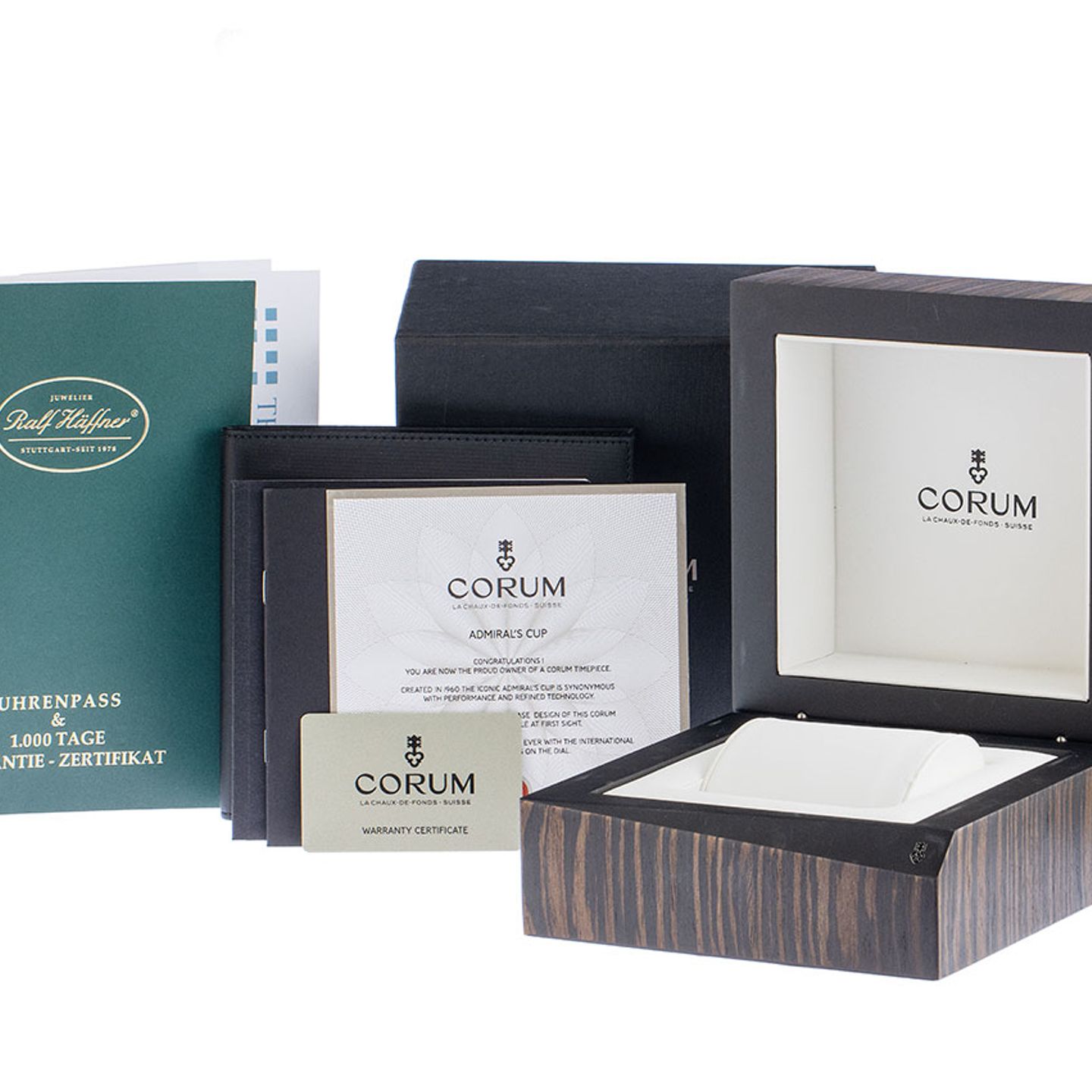 Corum Admiral's Cup 01.0055 (2015) - Zwart wijzerplaat 45mm Staal (2/8)