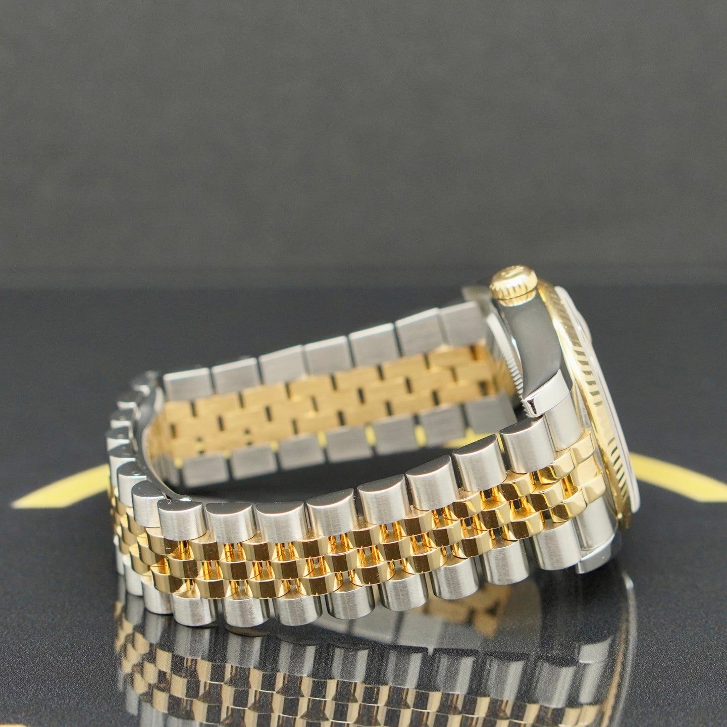 Rolex Datejust 36 116233 (2009) - Zwart wijzerplaat 36mm Goud/Staal (6/7)