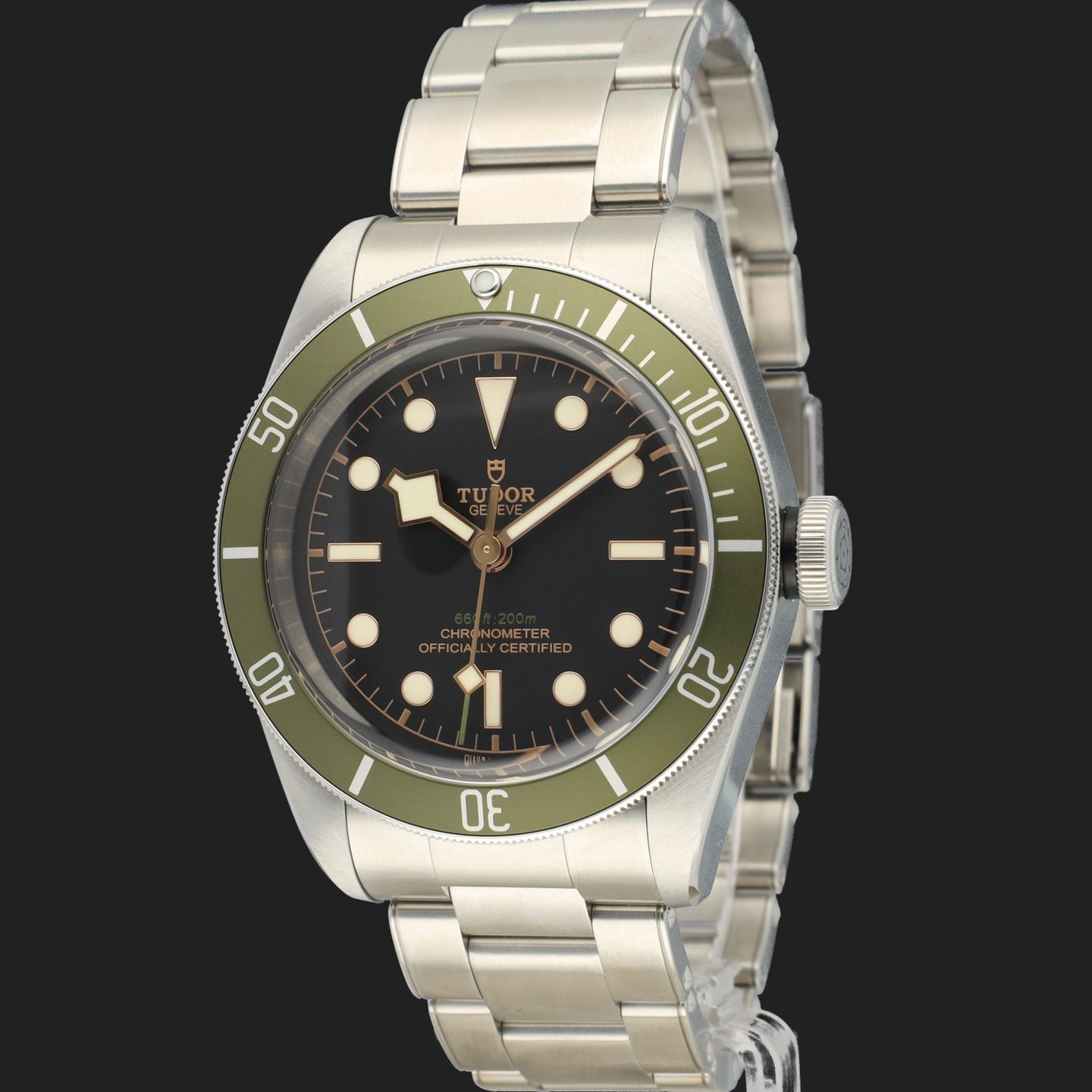 Tudor Black Bay 79230G (2021) - Zwart wijzerplaat 41mm Staal (1/8)