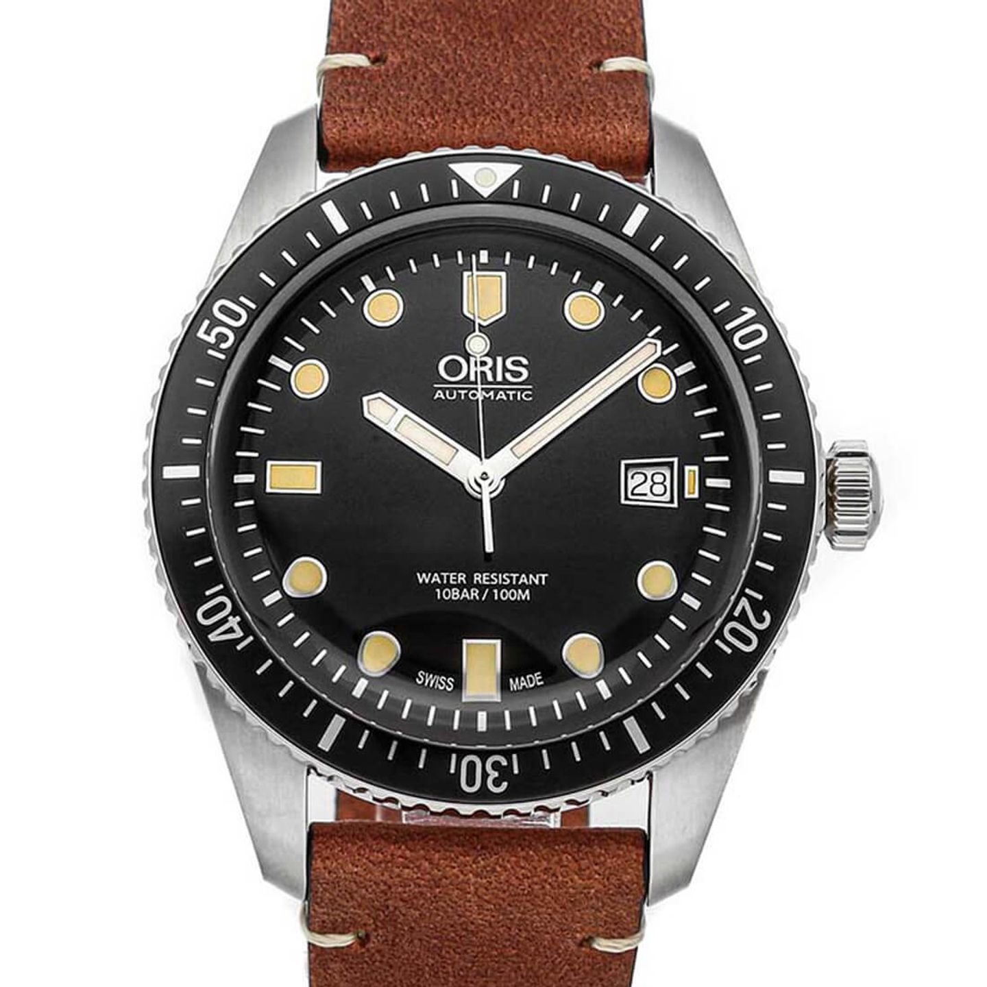 Oris Divers Sixty Five 01 733 7720 4054-07 5 21 45 (2023) - Zwart wijzerplaat 42mm Staal (1/2)