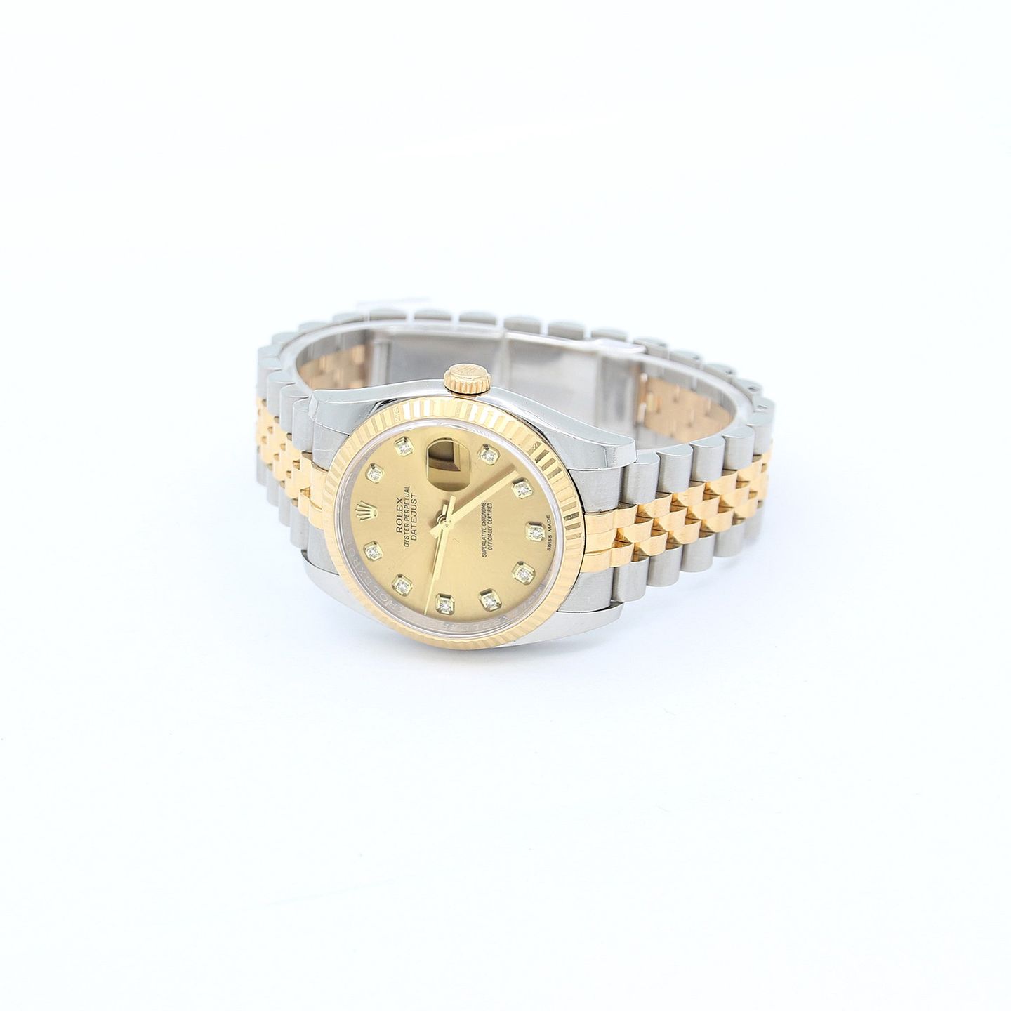 Rolex Datejust 36 116233 (Unknown (random serial)) - 36 mm Gold/Steel case (4/5)