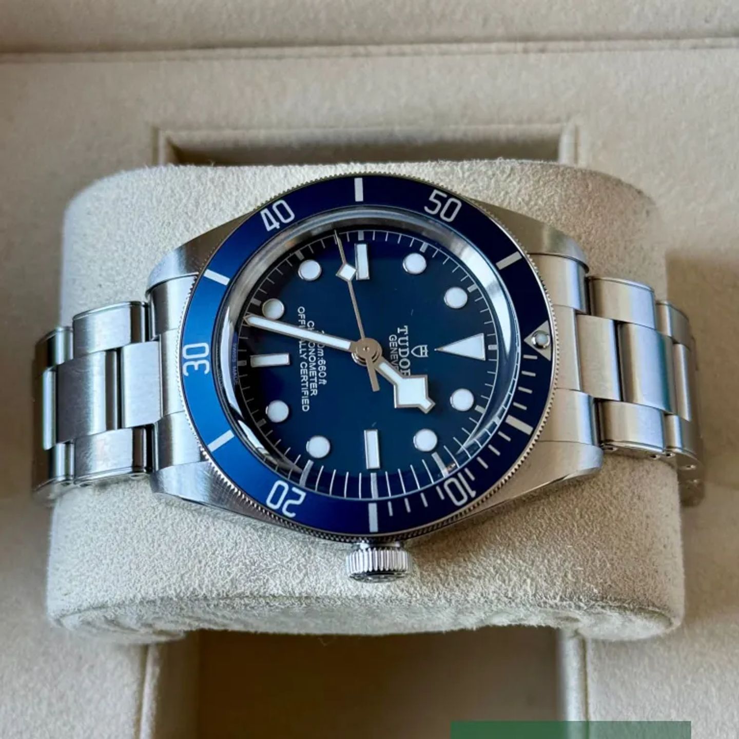 Tudor Black Bay Fifty-Eight 79030B (2025) - Blauw wijzerplaat 39mm Staal (4/7)