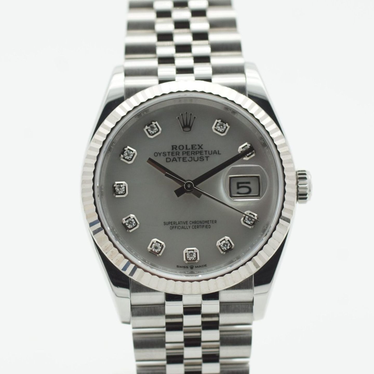 Rolex Datejust 36 126234 (2022) - 36 mm Steel case (3/8)