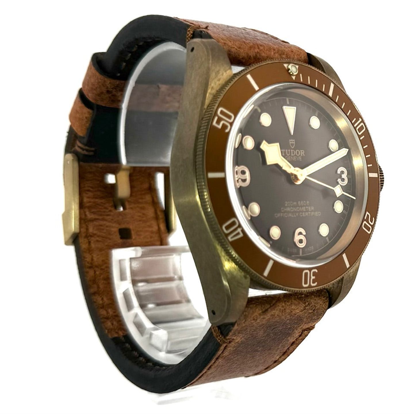 Tudor Black Bay Bronze 79250BM (2023) - Bruin wijzerplaat 43mm Brons (3/7)