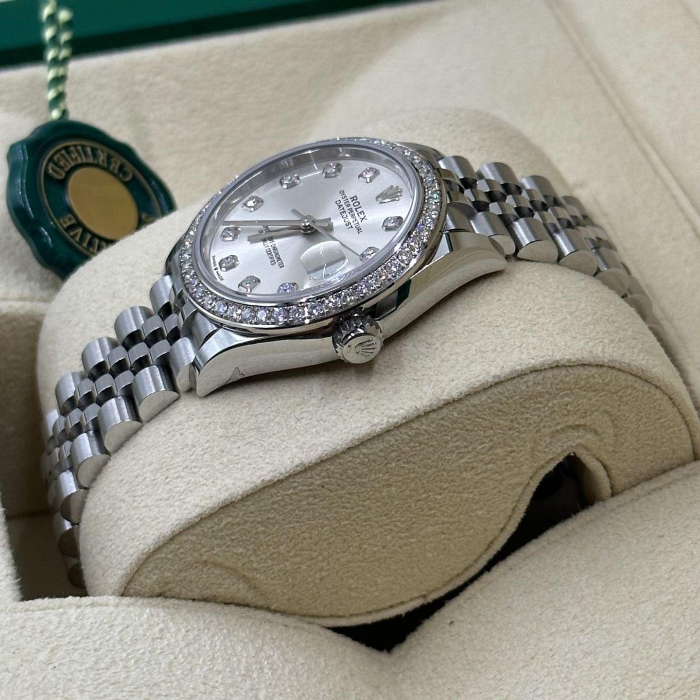 Rolex Datejust 31 278384RBR (2024) - Zilver wijzerplaat 31mm Staal (6/8)