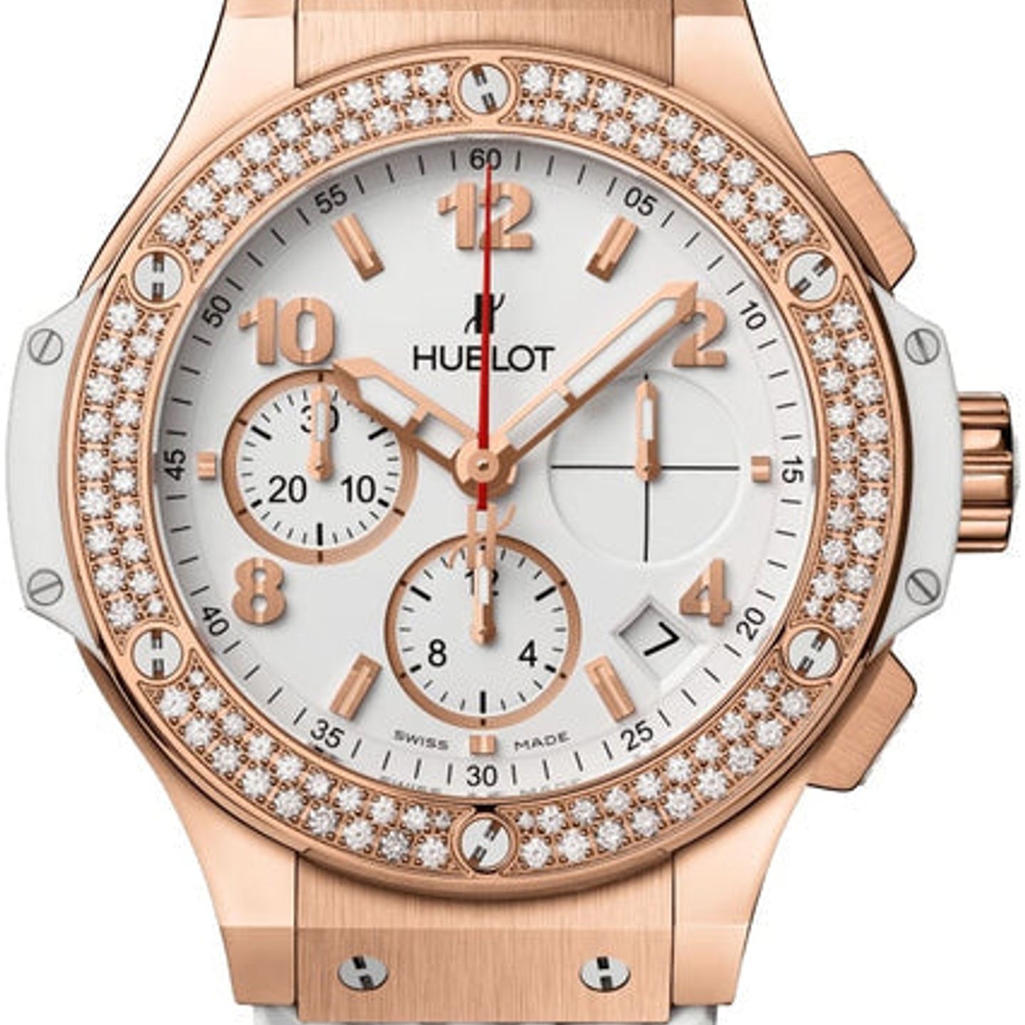 Hublot Big Bang 41 mm 341.PE.230.RW.114 (2026) - White dial 41 mm Rose Gold case (1/1)