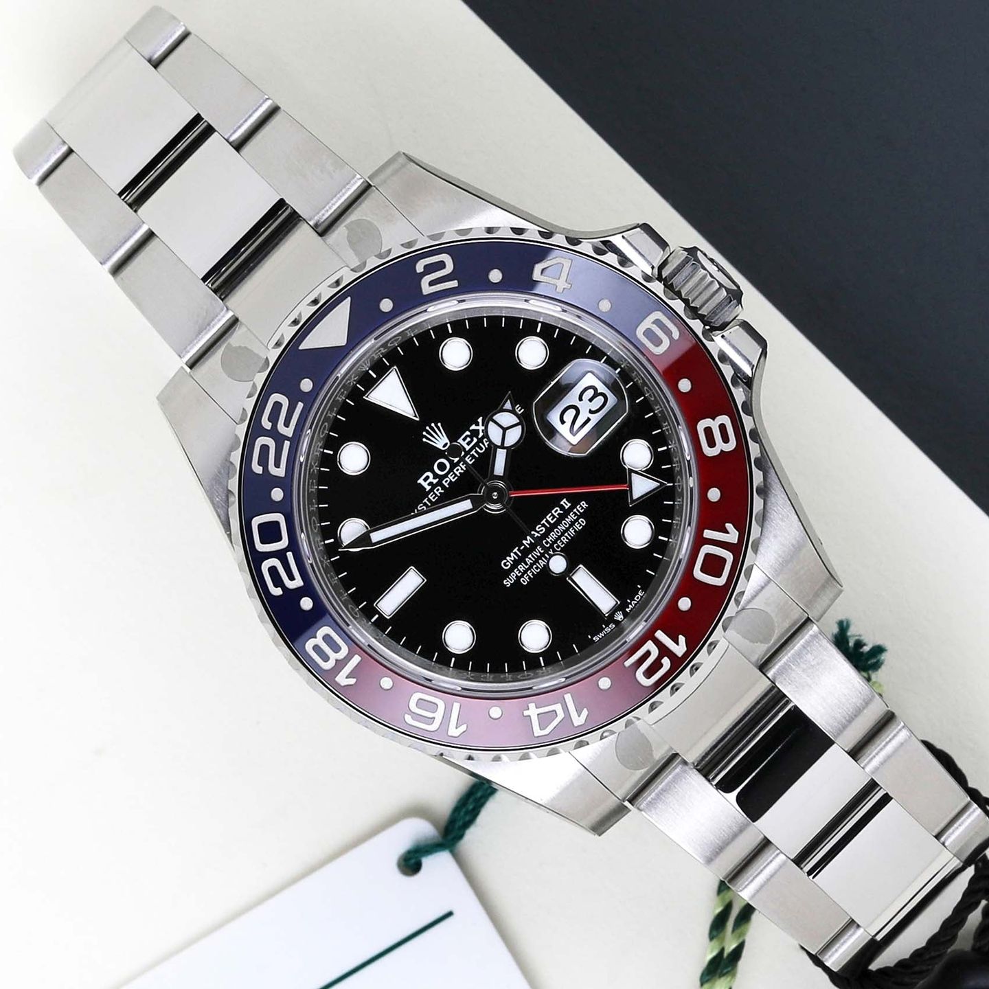 Rolex GMT-Master II 126710BLRO (2024) - Zwart wijzerplaat 40mm Staal (1/8)