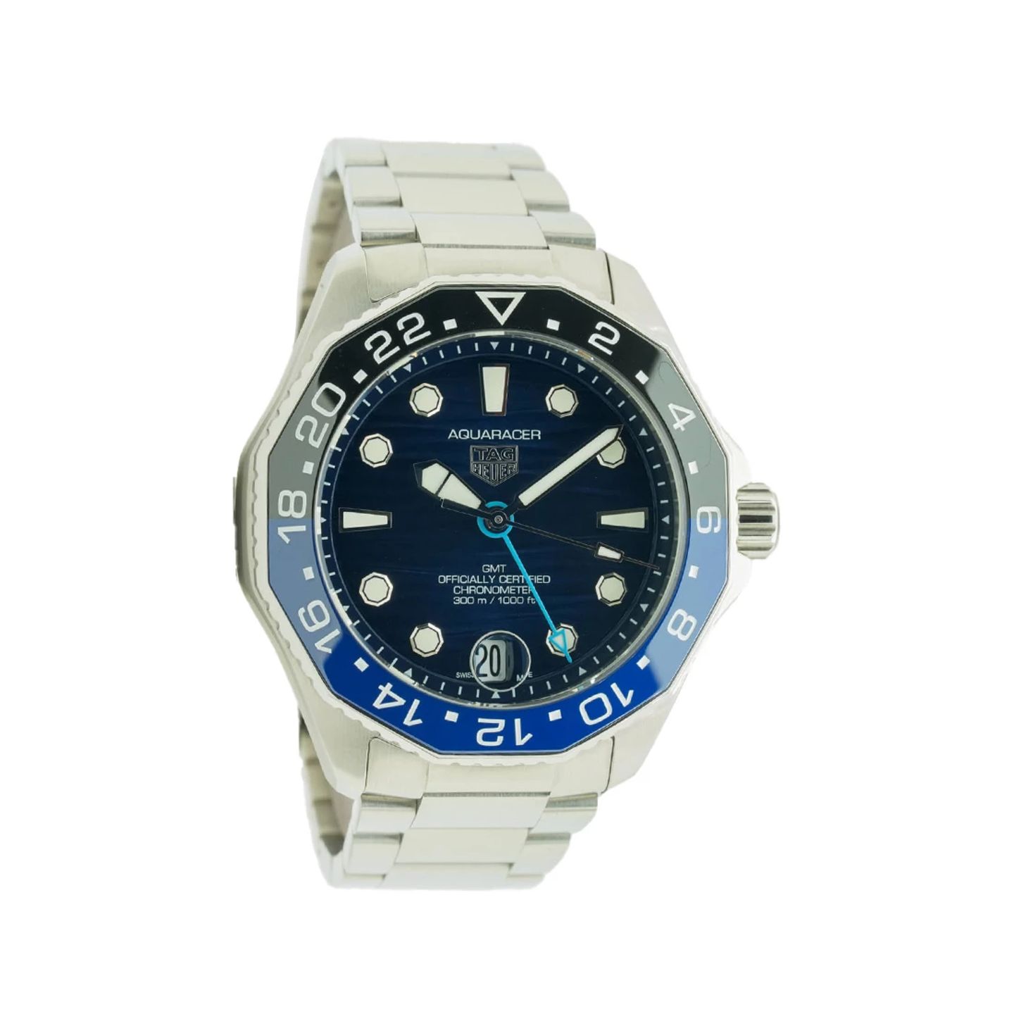 TAG Heuer Aquaracer WBP5114.BA0013 (2024) - Blauw wijzerplaat 42mm Staal (3/3)