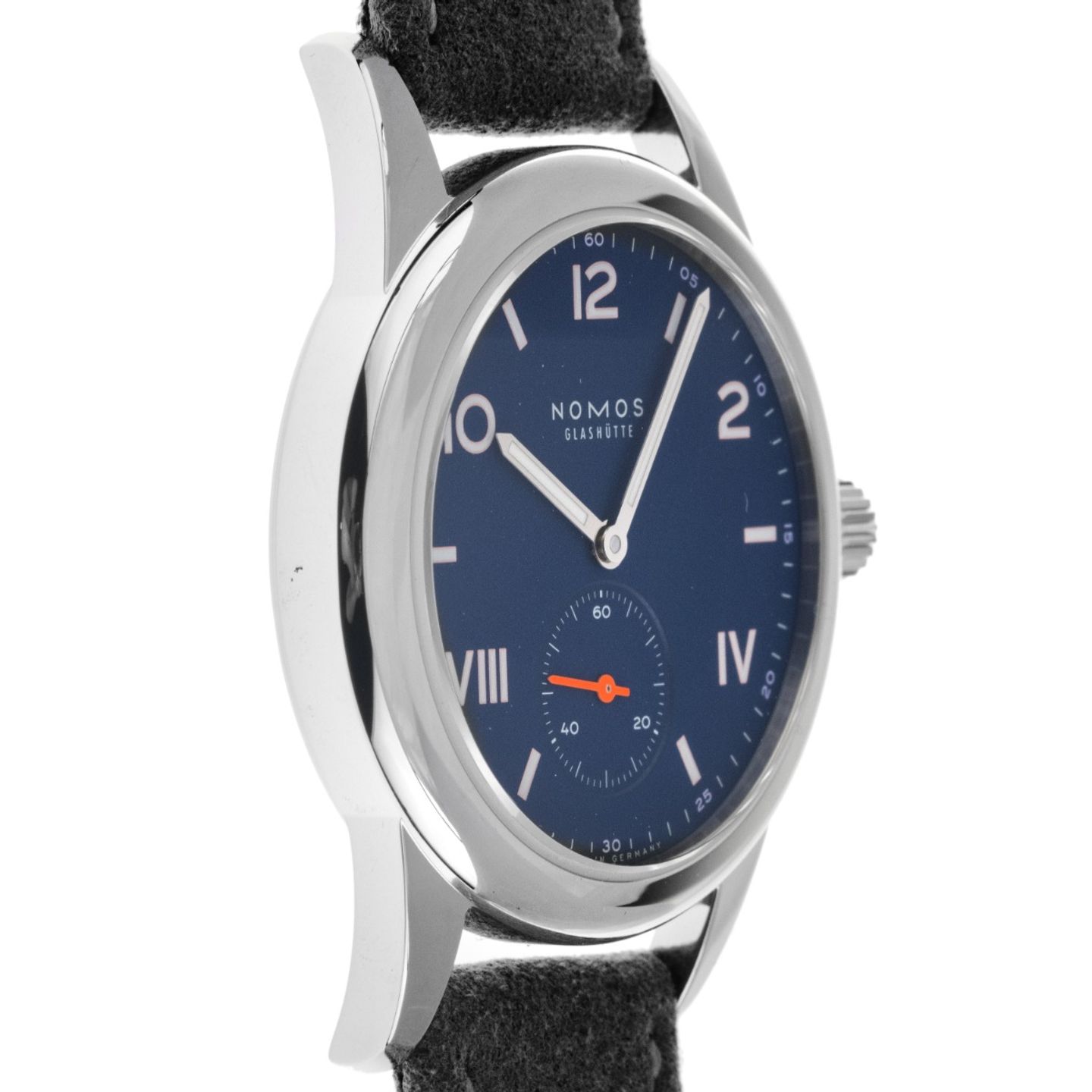 NOMOS Club 722 (2025) - Blue dial 39 mm Steel case (5/7)