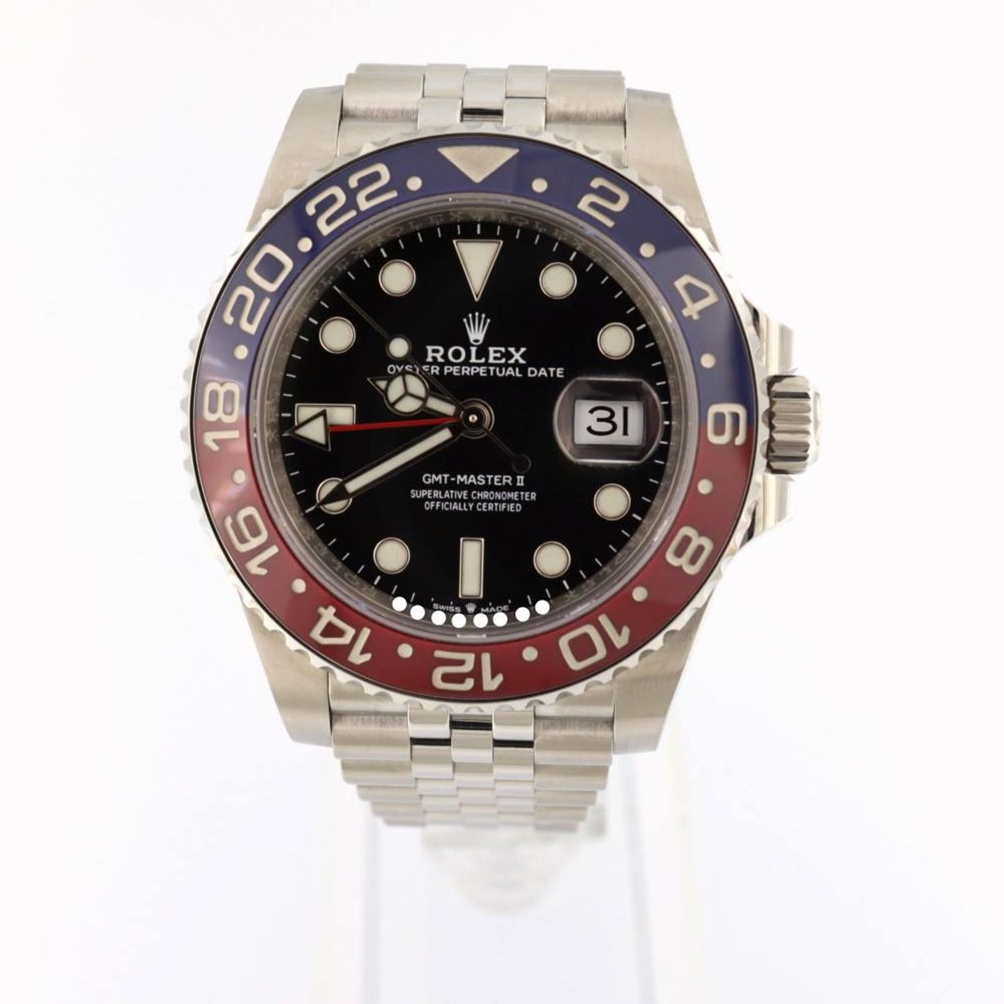 Rolex GMT-Master II 126710BLRO (2017) - Zwart wijzerplaat 40mm Staal (1/6)