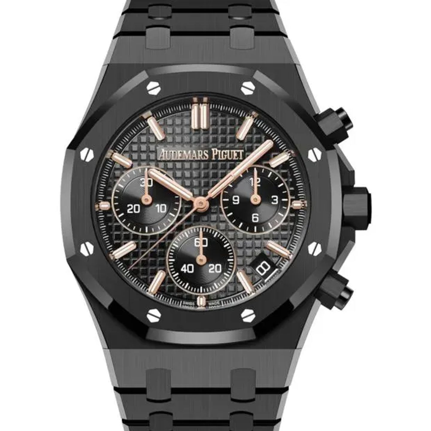 Audemars Piguet Royal Oak Chronograph 26240CE.OO.1225CE.02 (2025) - Black dial 41 mm Ceramic case (4/6)