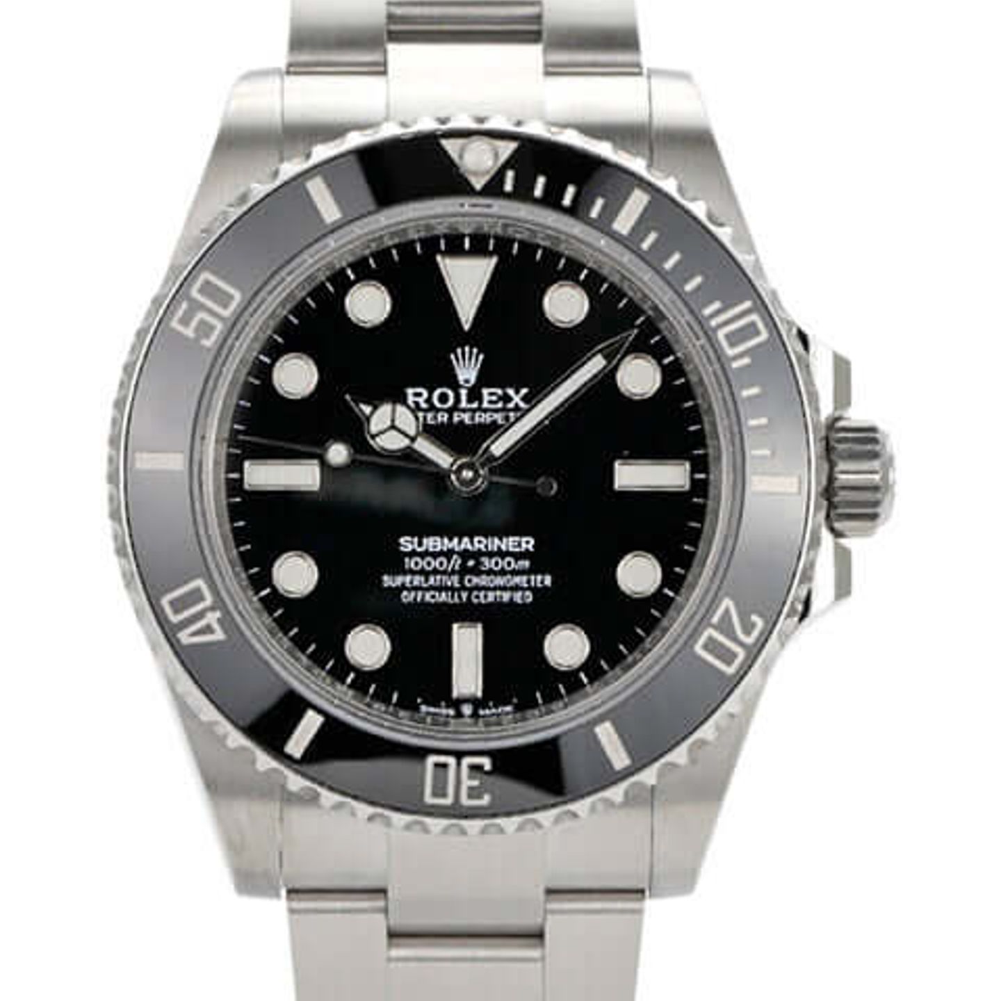 Rolex Submariner No Date 124060 (2023) - Black dial 41 mm Steel case (1/8)