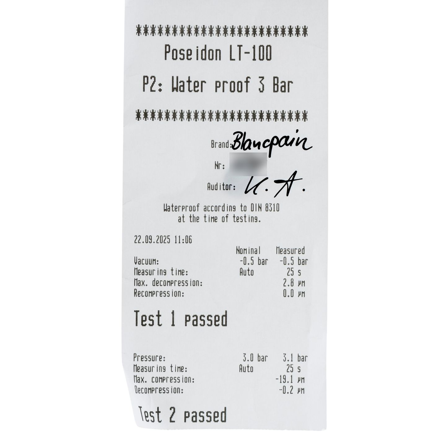 Blancpain Léman 2160-1127-53 (2005) - White dial 39 mm Steel case (5/8)