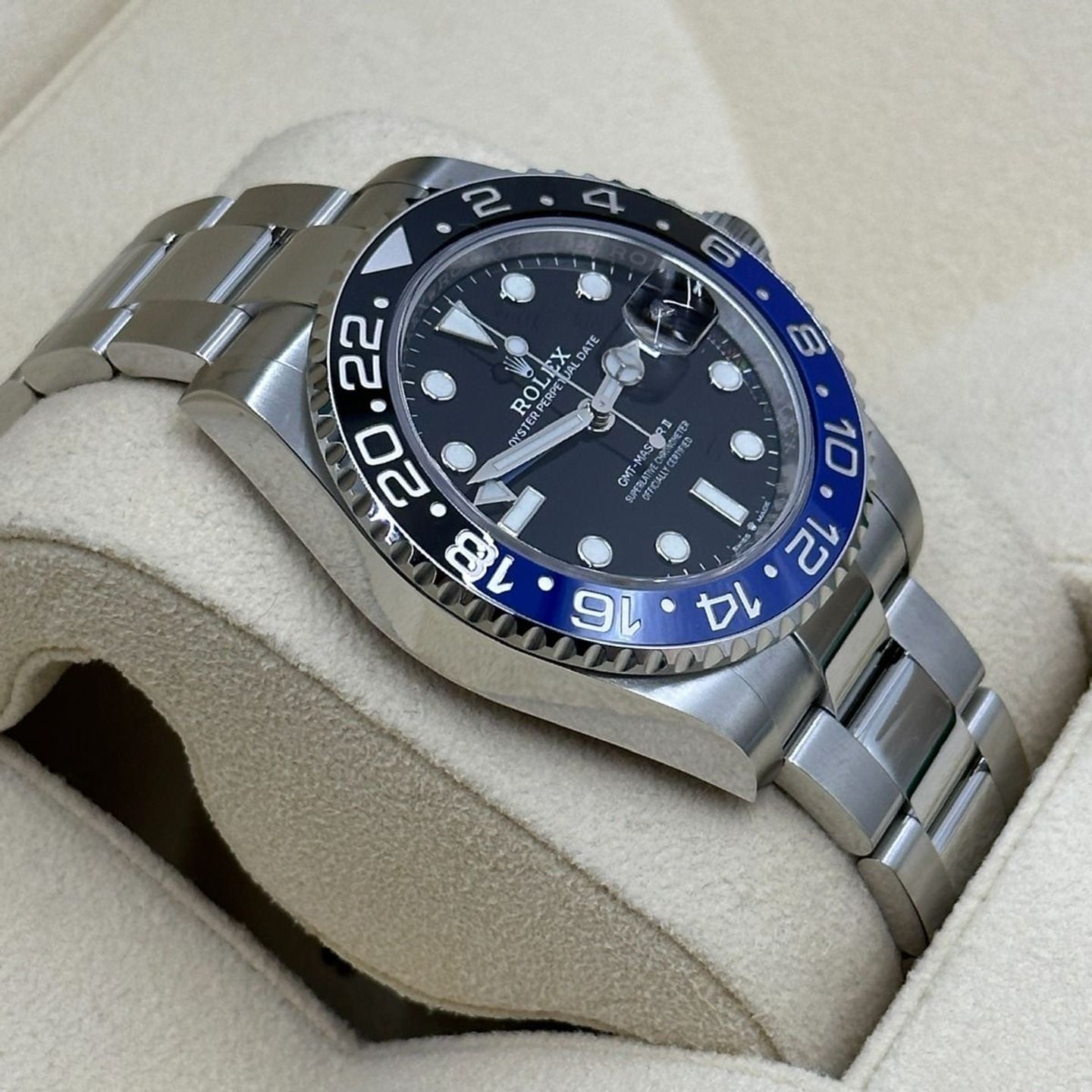 Rolex GMT-Master II 126710BLNR (Onbekend (willekeurig serienummer)) - Zwart wijzerplaat 40mm Staal (6/8)