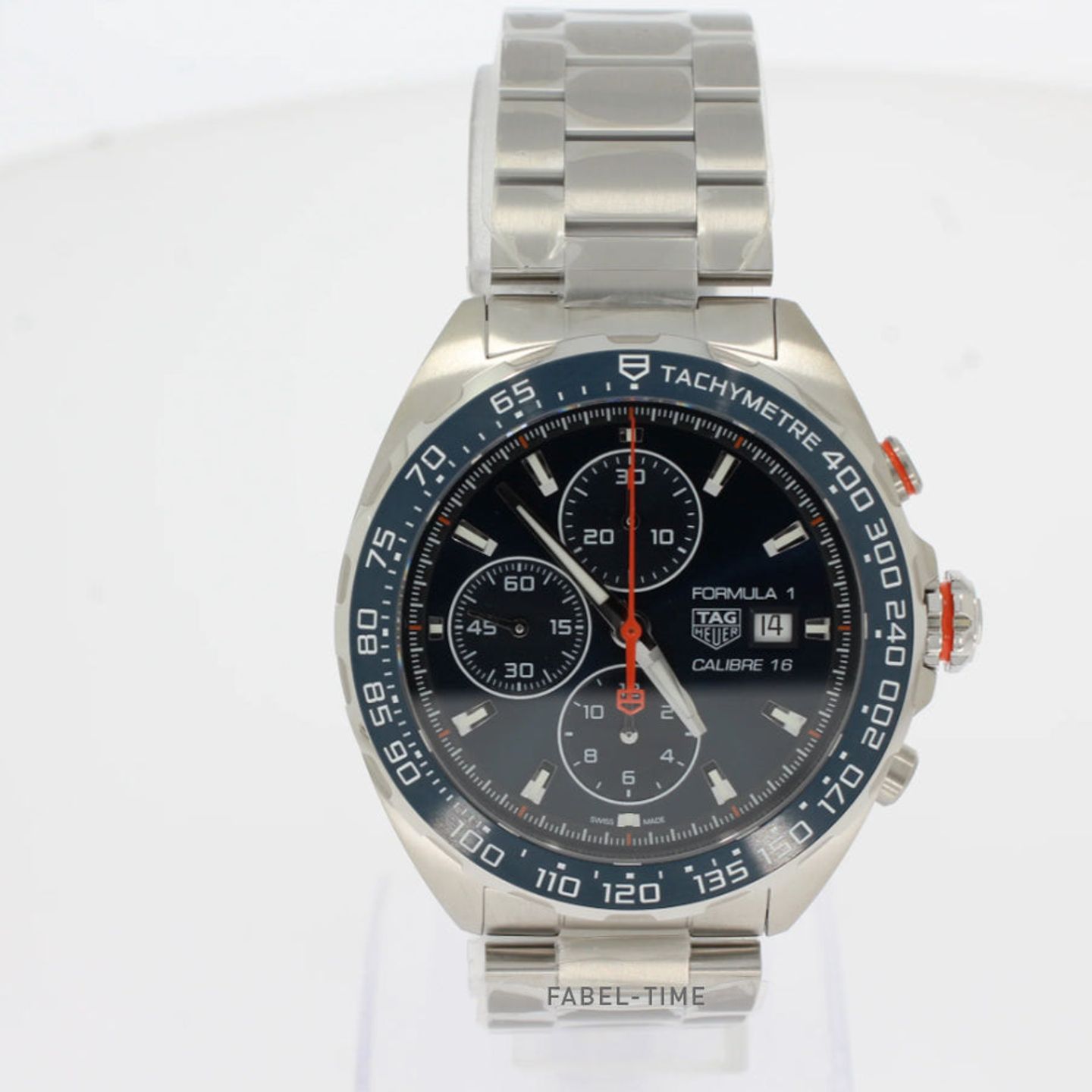 TAG Heuer Formula 1 Calibre 16 CAZ201G.BA0876 (2025) - Blauw wijzerplaat 44mm Staal (1/1)