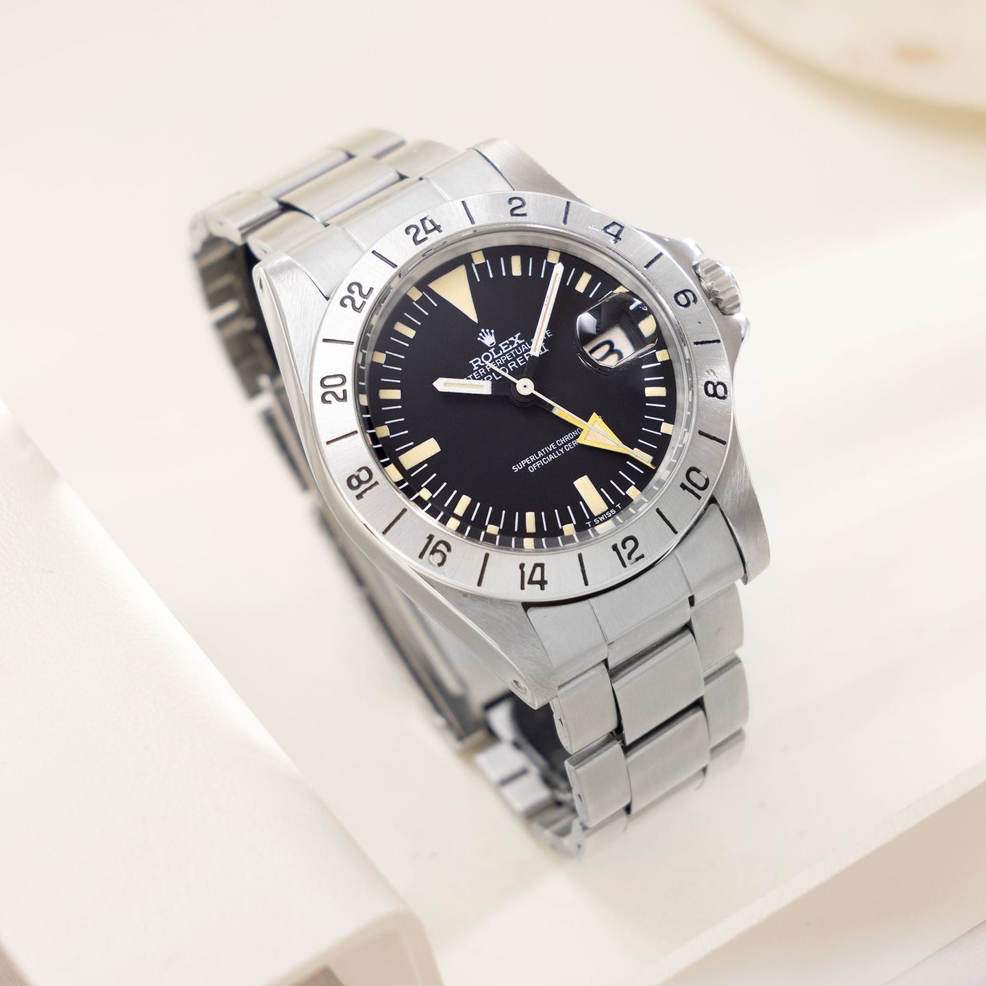 Rolex Explorer II 1655 (1972) - Black dial 40 mm Steel case (3/8)