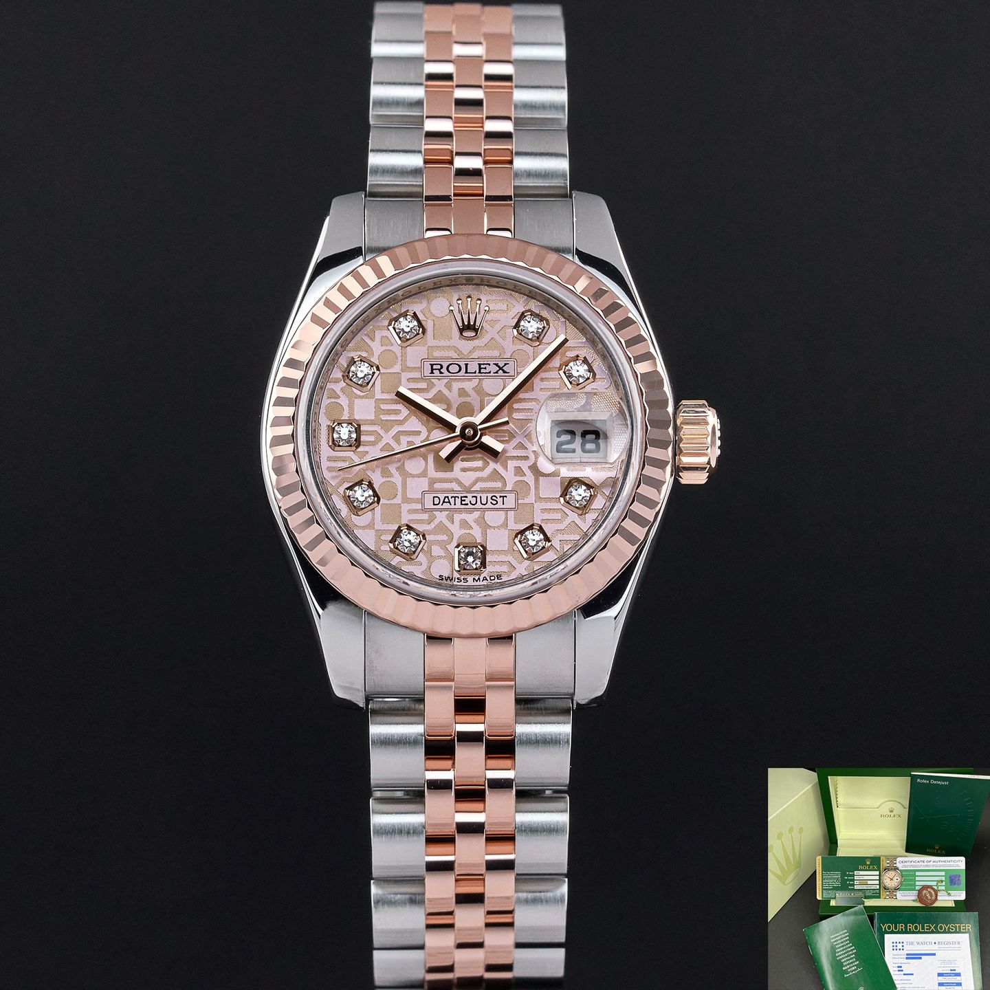 Rolex Lady-Datejust 179171 (2008) - 26 mm Gold/Steel case (1/8)