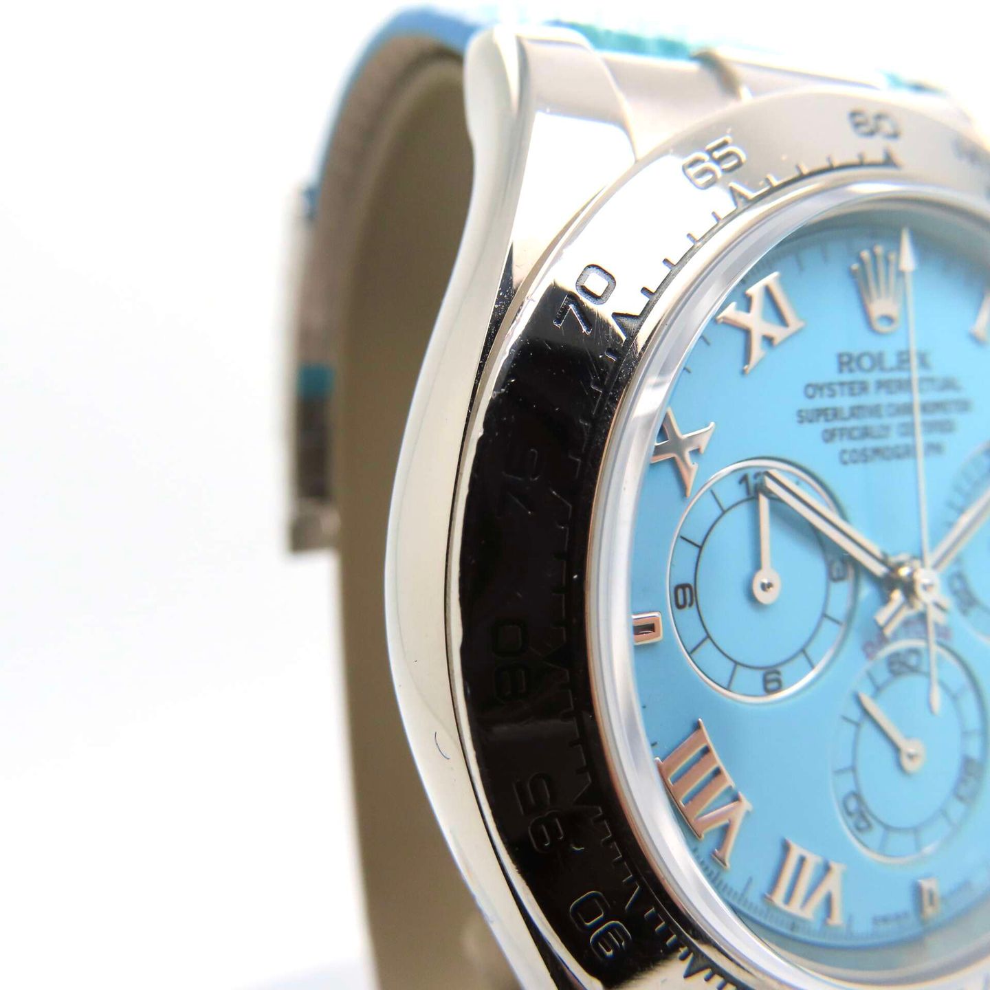 Rolex Daytona 116519 (2000) - Blue dial 40 mm White Gold case (5/8)