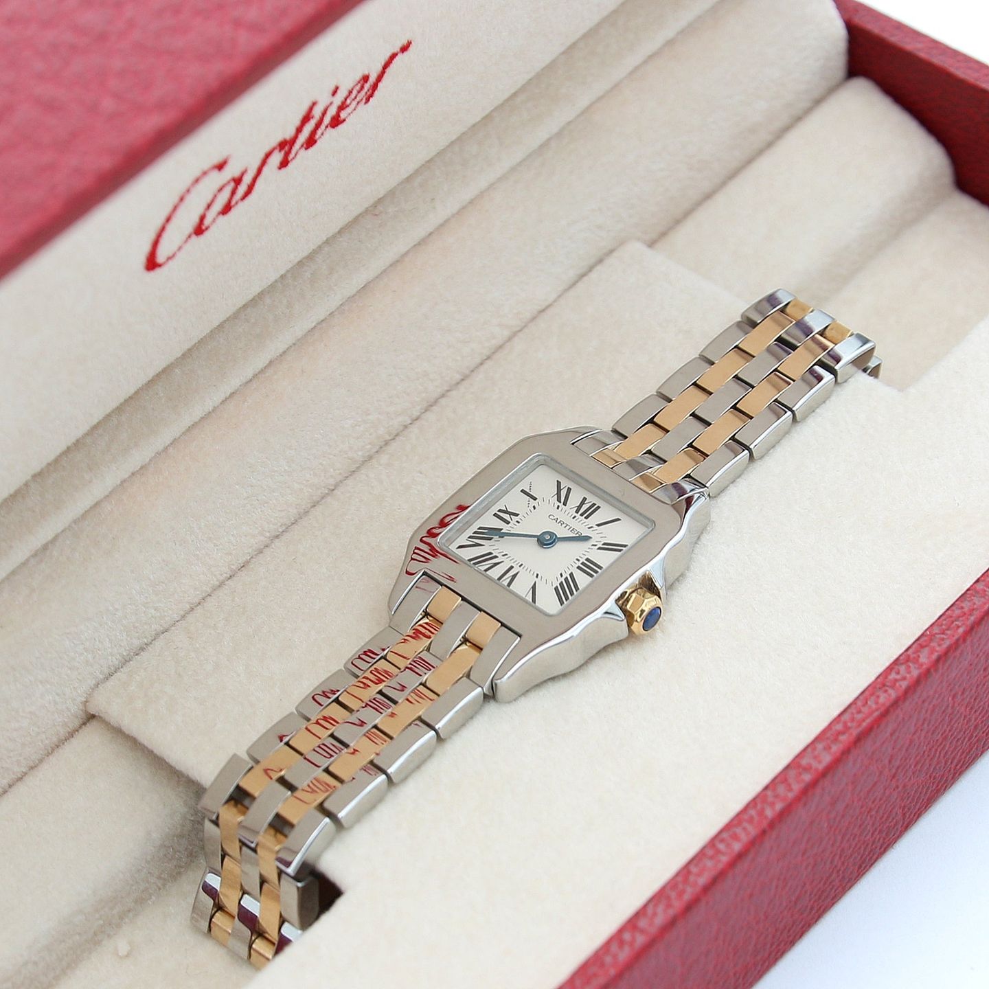 Cartier Santos Demoiselle 2698 (Unknown (random serial)) - 20 mm Steel case (2/8)