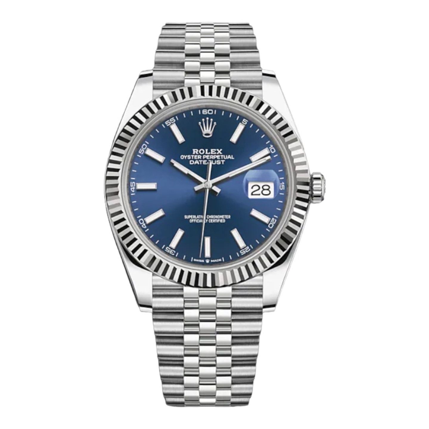 Rolex Datejust 41 126334 (2025) - Blauw wijzerplaat 41mm Staal (2/2)