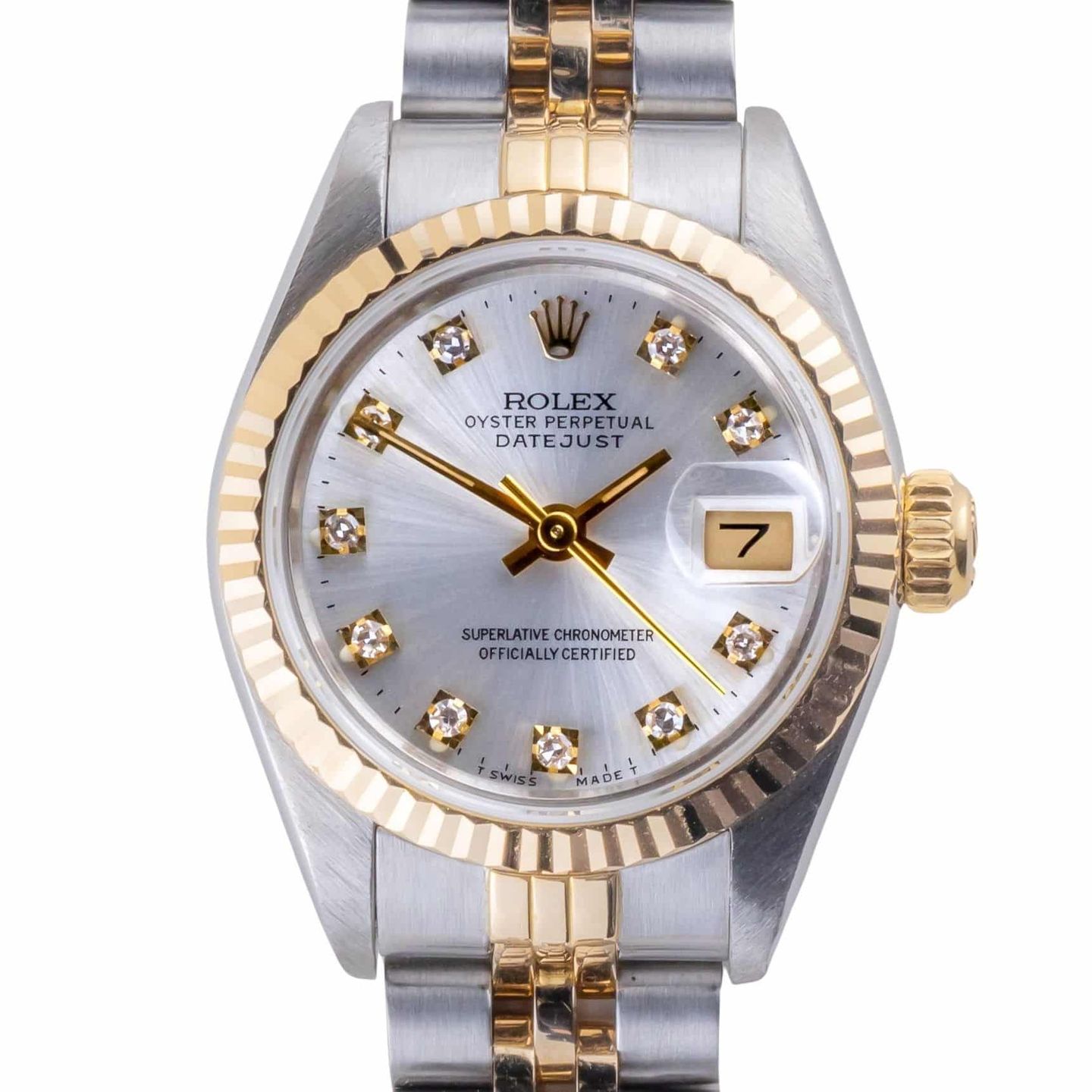 Rolex Lady-Datejust 69173 (1993) - 26 mm Gold/Steel case (3/8)