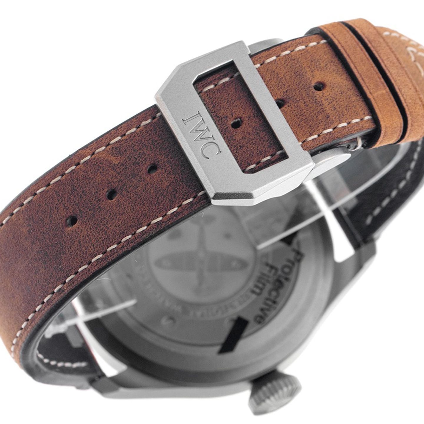 IWC Big Pilot IW329701 (2024) - Black dial 43 mm Titanium case (7/7)