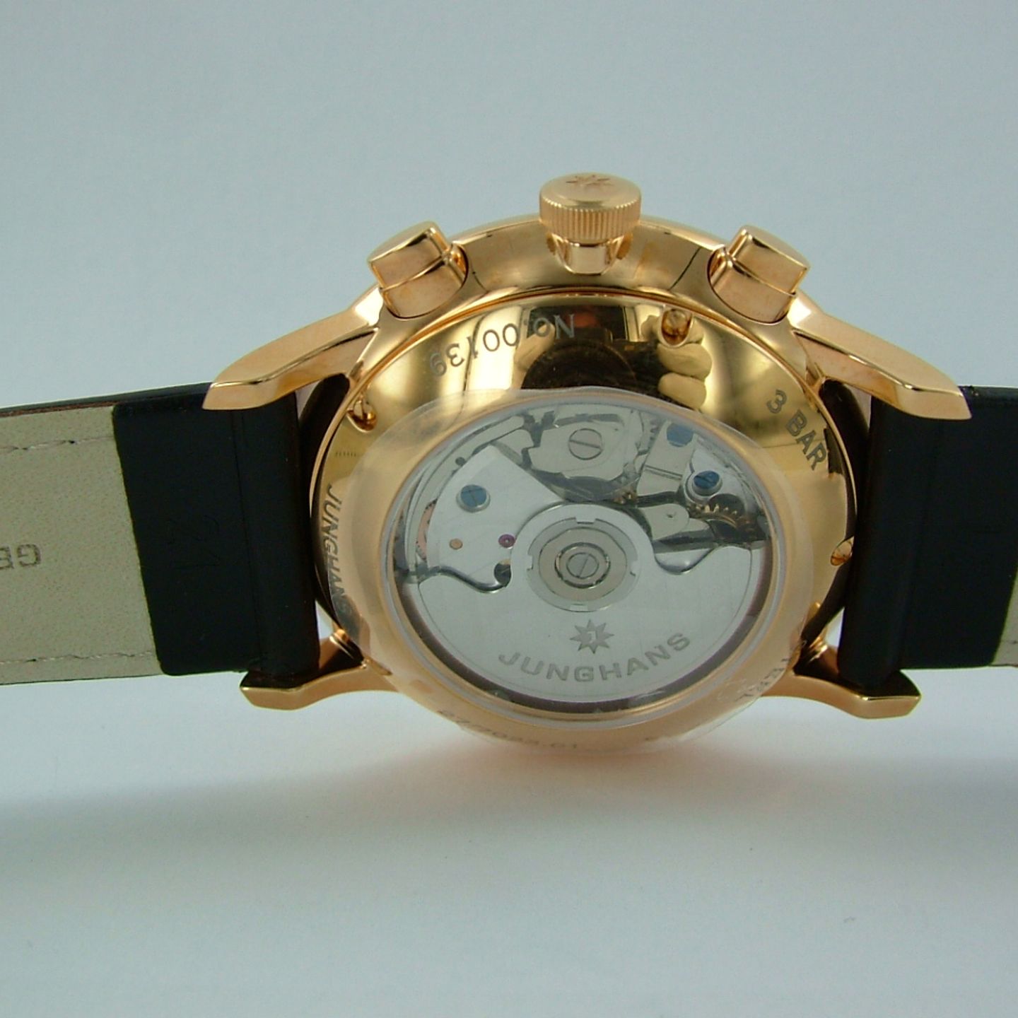 Junghans Meister Chronoscope - (2022) - White dial 41 mm Gold/Steel case (6/7)