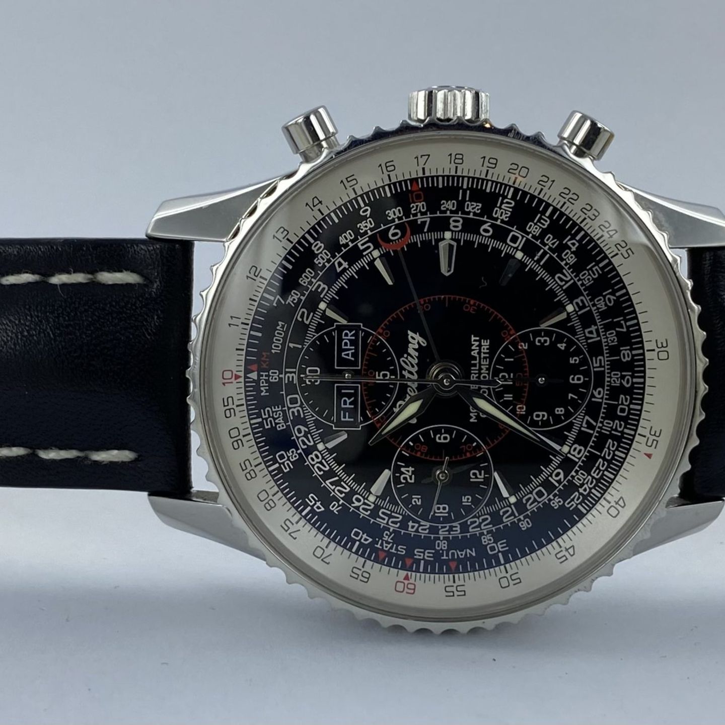 Breitling Montbrillant Datora A21330 (Unknown (random serial)) - 43 mm Steel case (1/8)