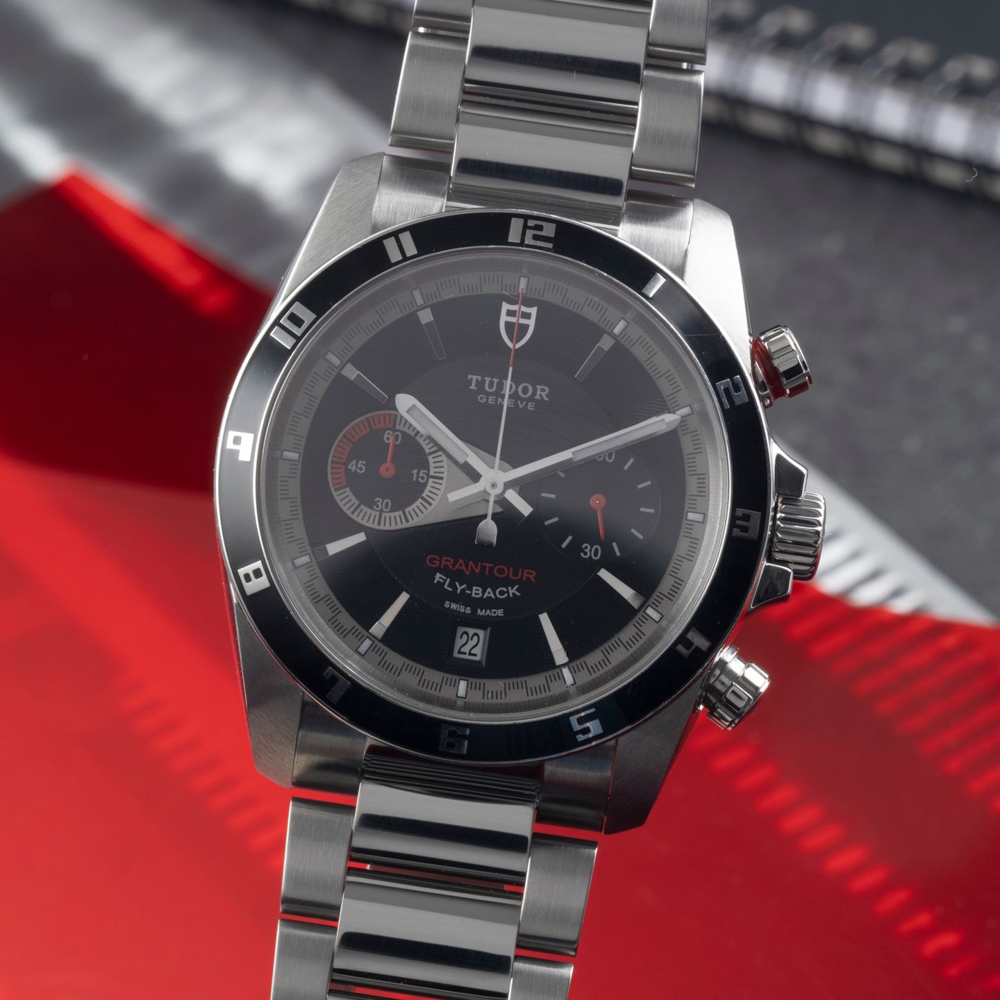 Tudor Grantour 20550N (2014) - 42mm Staal (3/8)