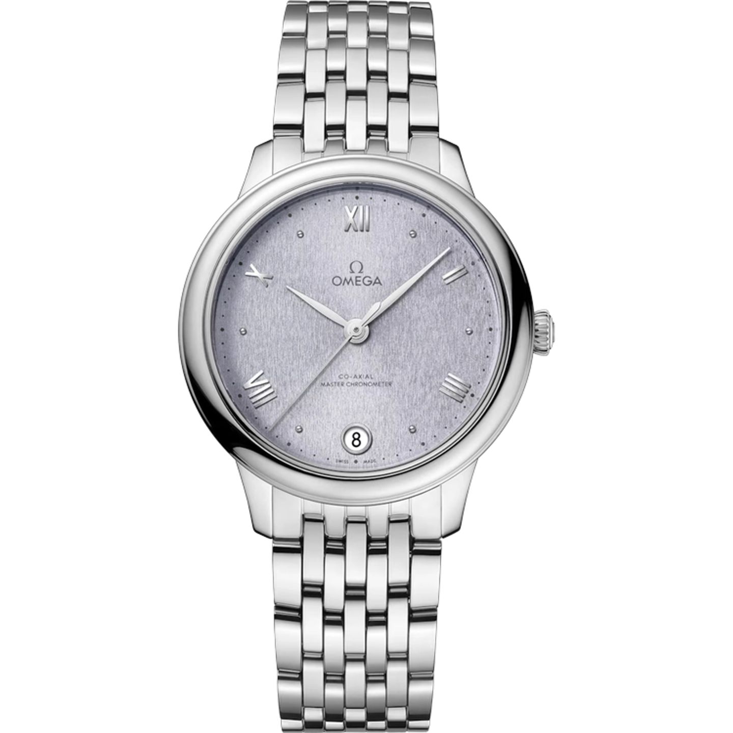 Omega De Ville 434.10.34.20.03.001 (2025) - Paars wijzerplaat 34mm Staal (1/1)