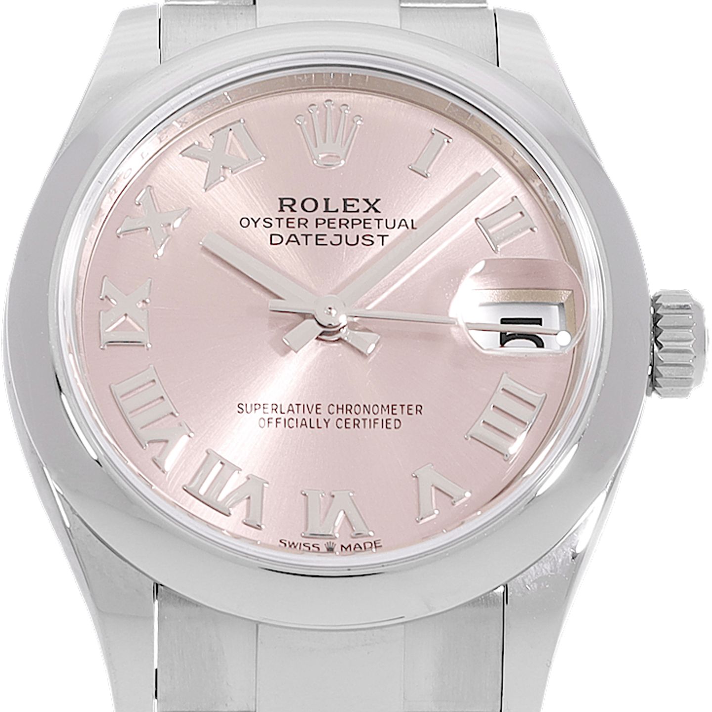 Rolex Datejust 31 278240 (2026) - Roze wijzerplaat 31mm Staal (1/5)